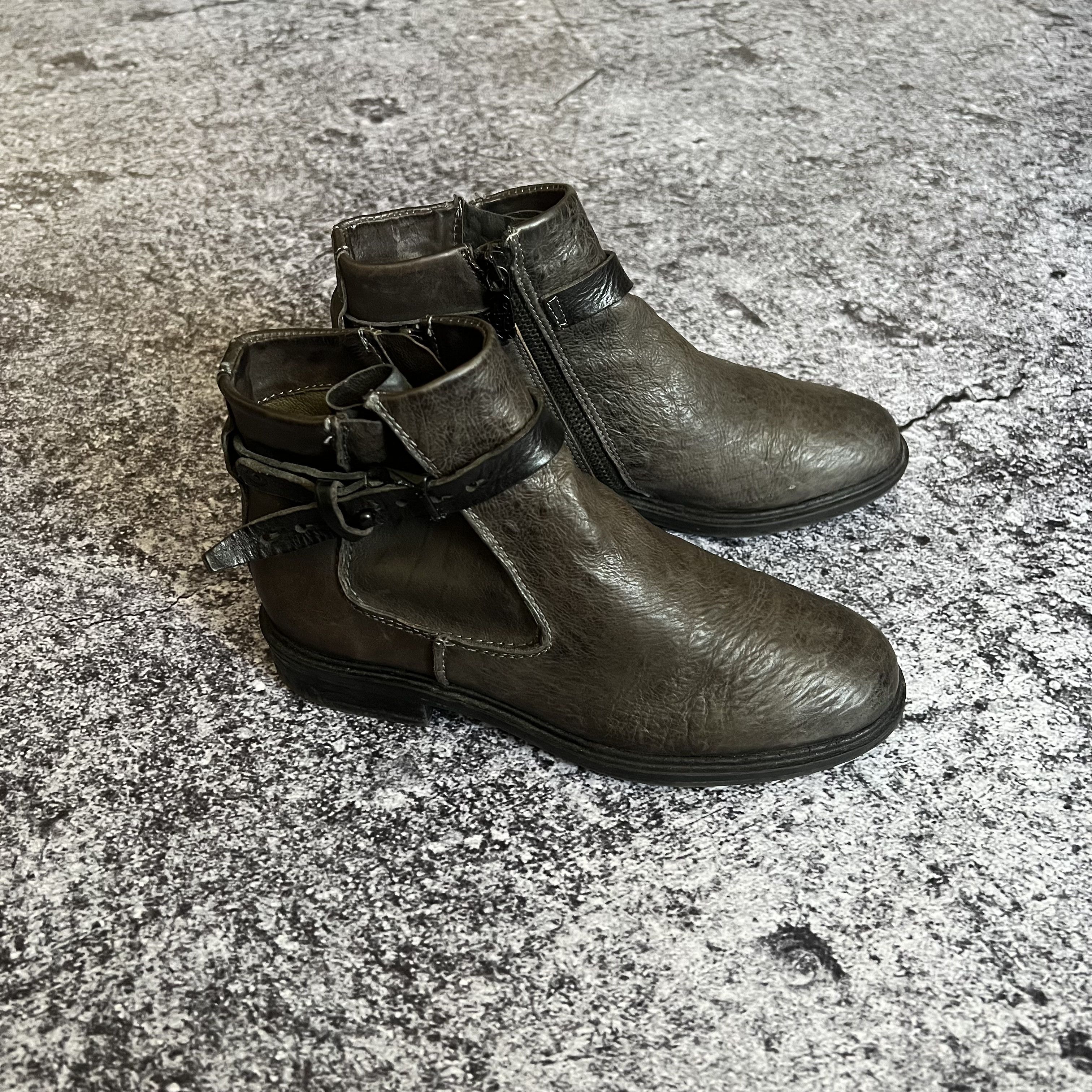 A.S.98 A.S. 98 Boots Shoes Leather Size 37 Size US 7 / IT 37 - 1 Thumbnail