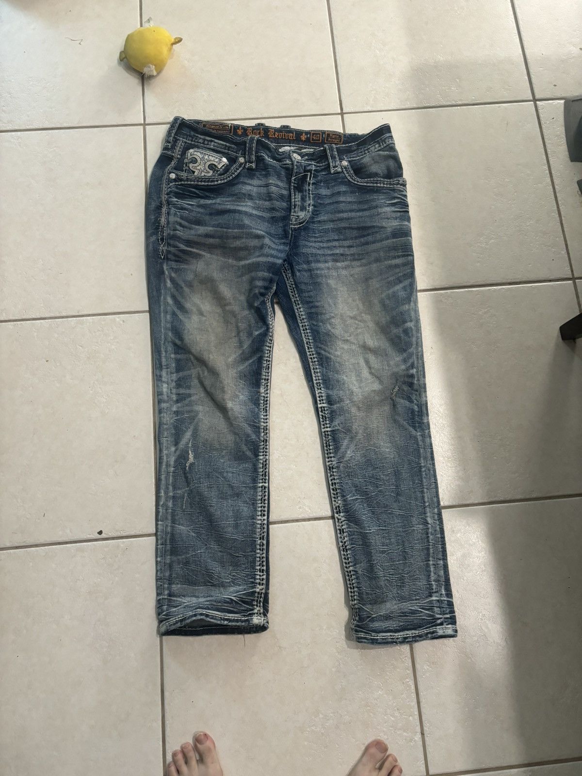 Rock Revival Rock revival denim pants size 40 Size US 40 / EU 56 - 1 Thumbnail