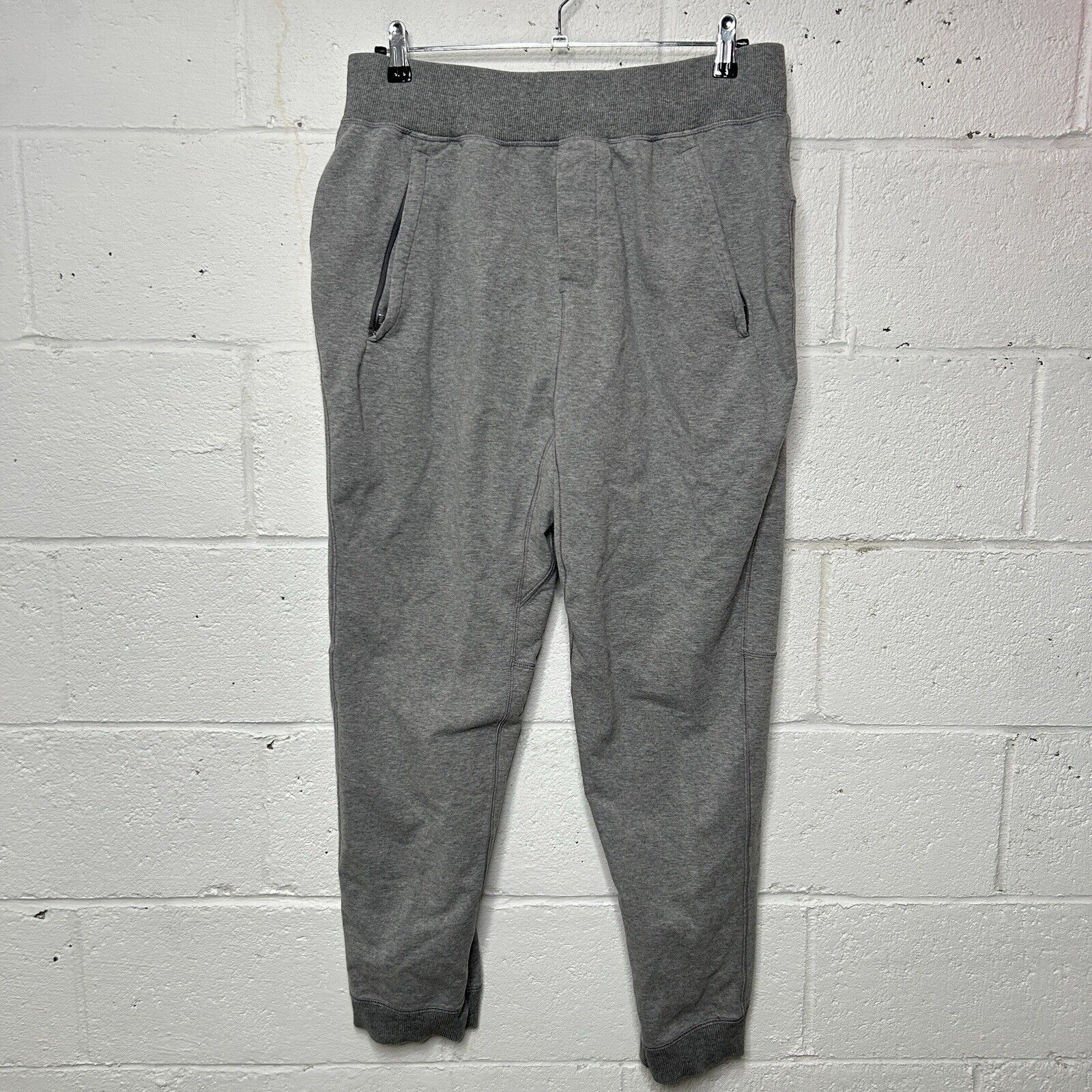 Lululemon Lululemon Stretchy Baggy Jogger Pants “Heather Grey” Size US 34 / EU 50 - 1 Thumbnail
