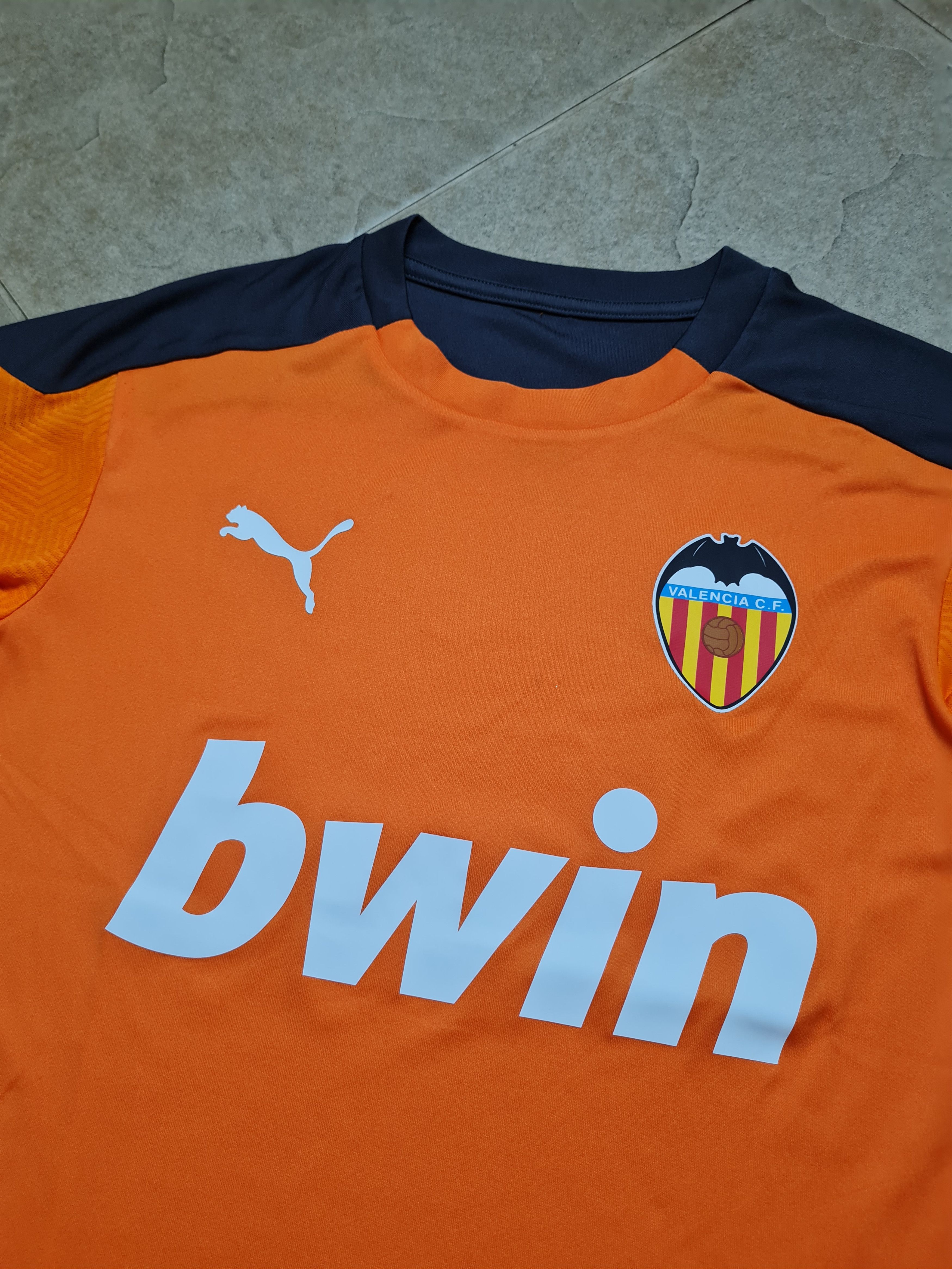 Puma Valencia CF 2020-21 Training Football Shirt Puma Orange Bwin Size US XS / EU 42 / 0 - 12 Thumbnail
