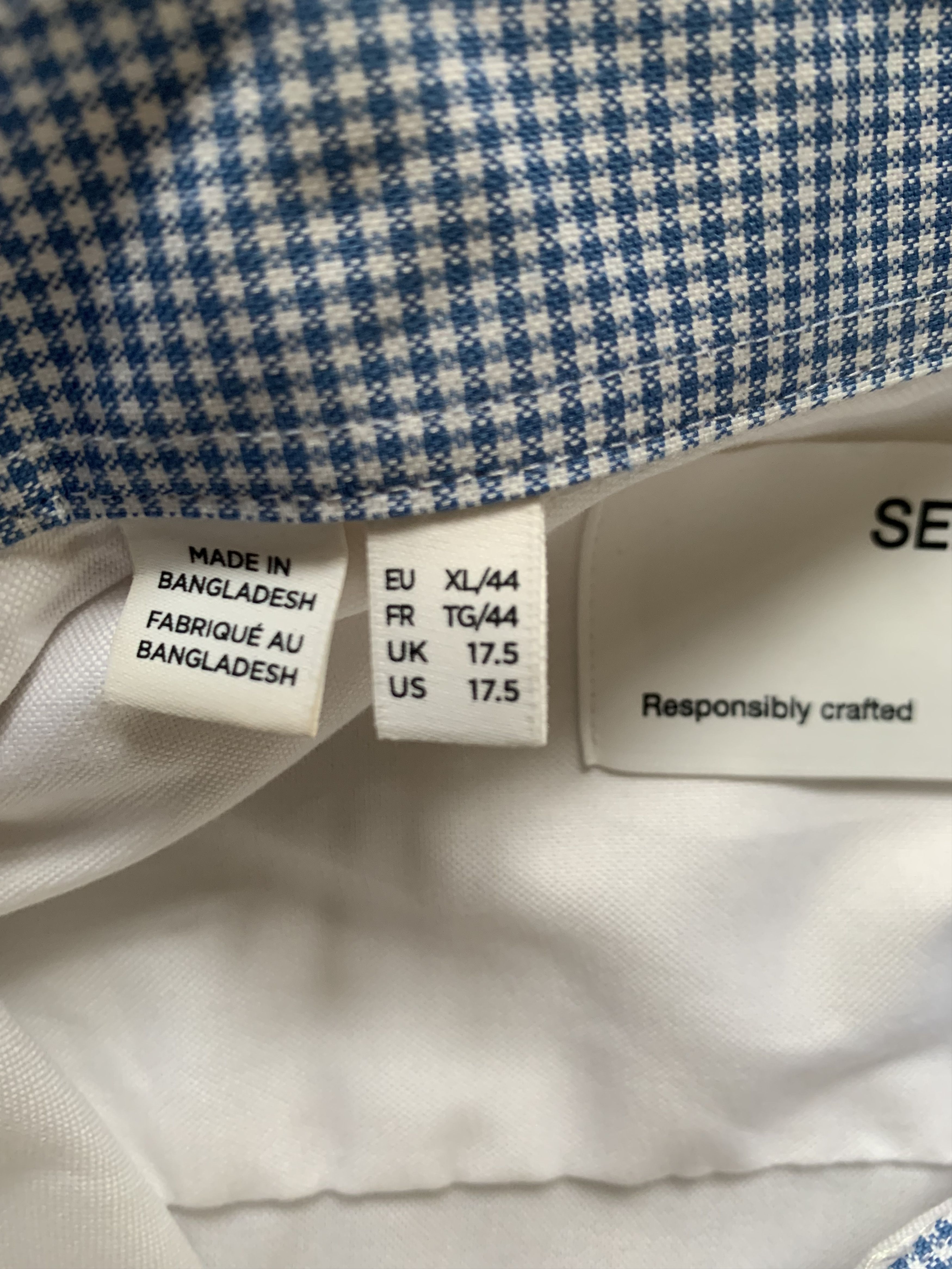 Selected Homme Selected Homme New White Basic Long Sleeve Shirt Size US XL / EU 56 / 4 - 8 Thumbnail