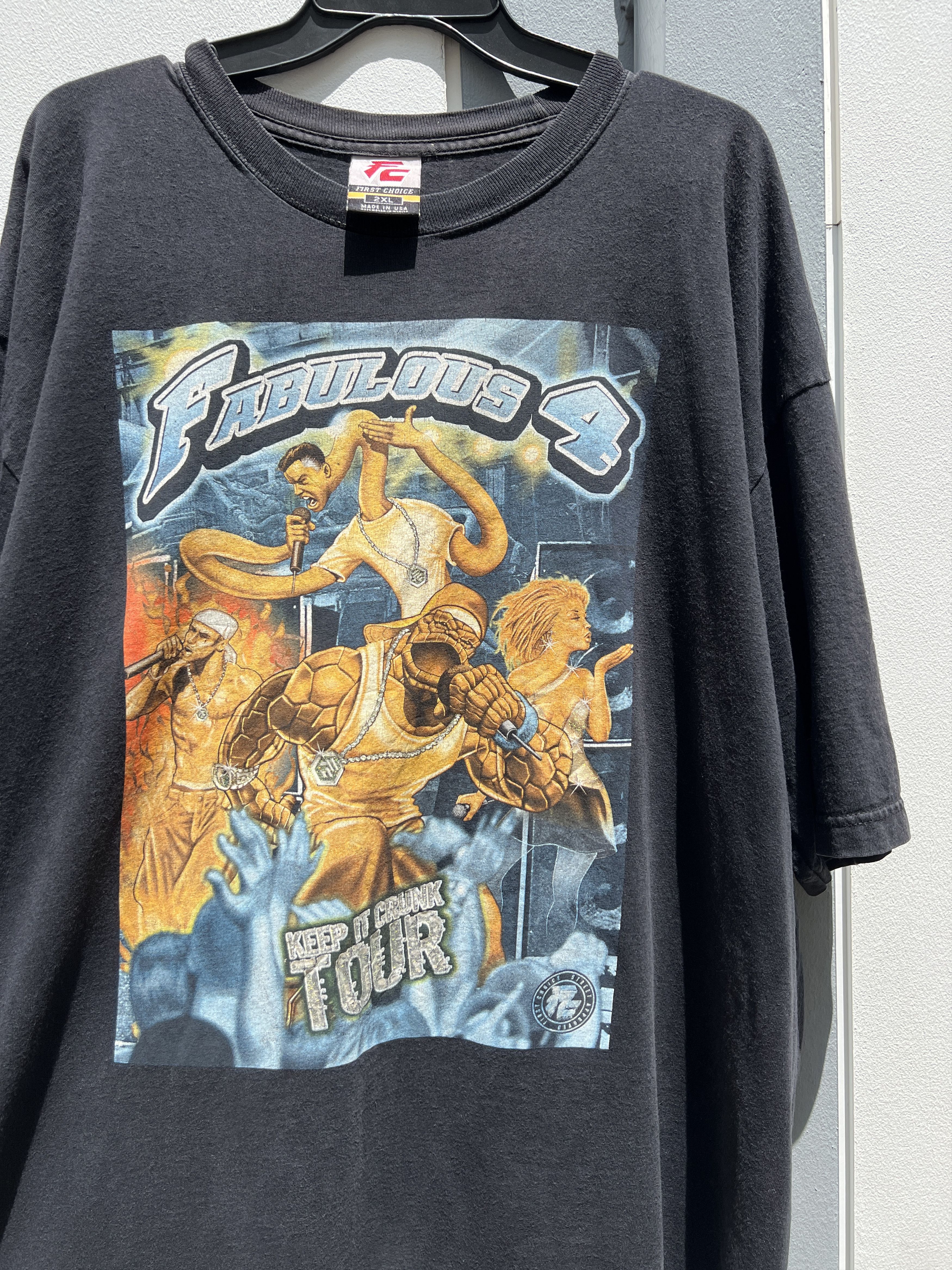 Cartoon Network Vintage Y2K Fantastic Four Fabulous Tee silver surfer 2XL Size US XXL / EU 58 / 5 - 1 Thumbnail