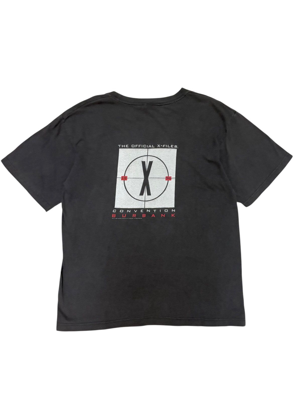 Vintage 1996 Vintage X files tee shirt Size US XL / EU 56 / 4 - 1 Thumbnail