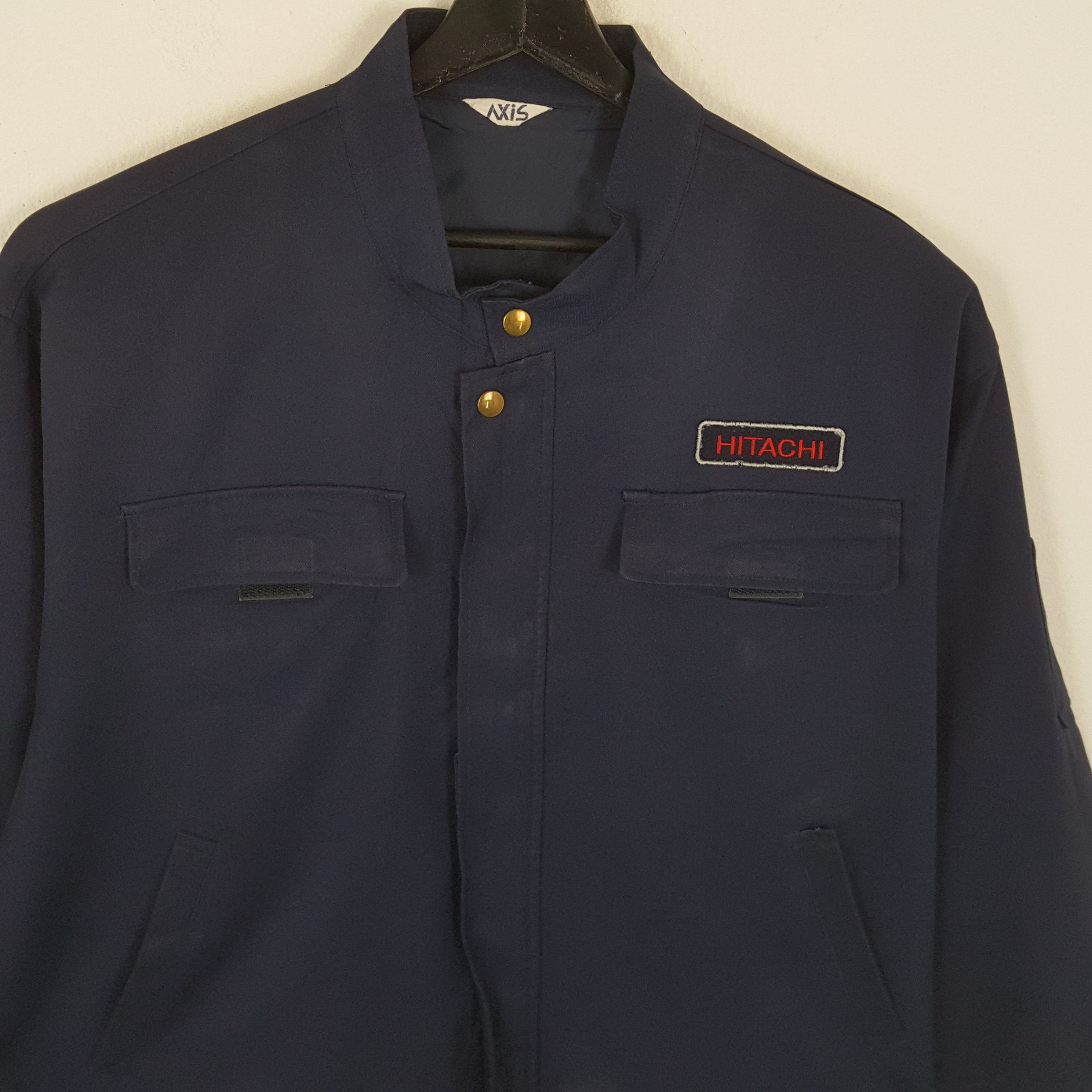 Japanese Brand × Vintage HITACHI Japanese Brand Workwear Style Jacket Size US XL / EU 56 / 4 - 2 Thumbnail