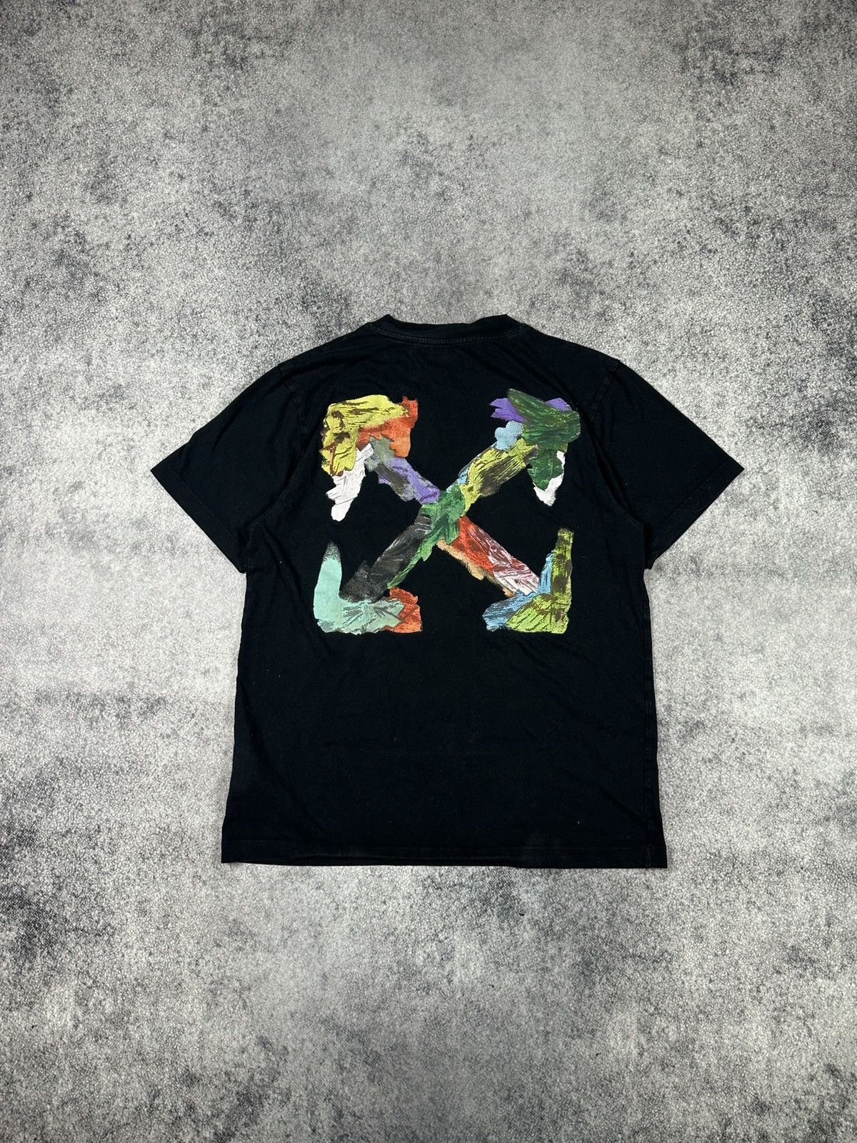 Off-White Off-White Back Logo T-shirt Streetwear Style Rare USA L | Grailed