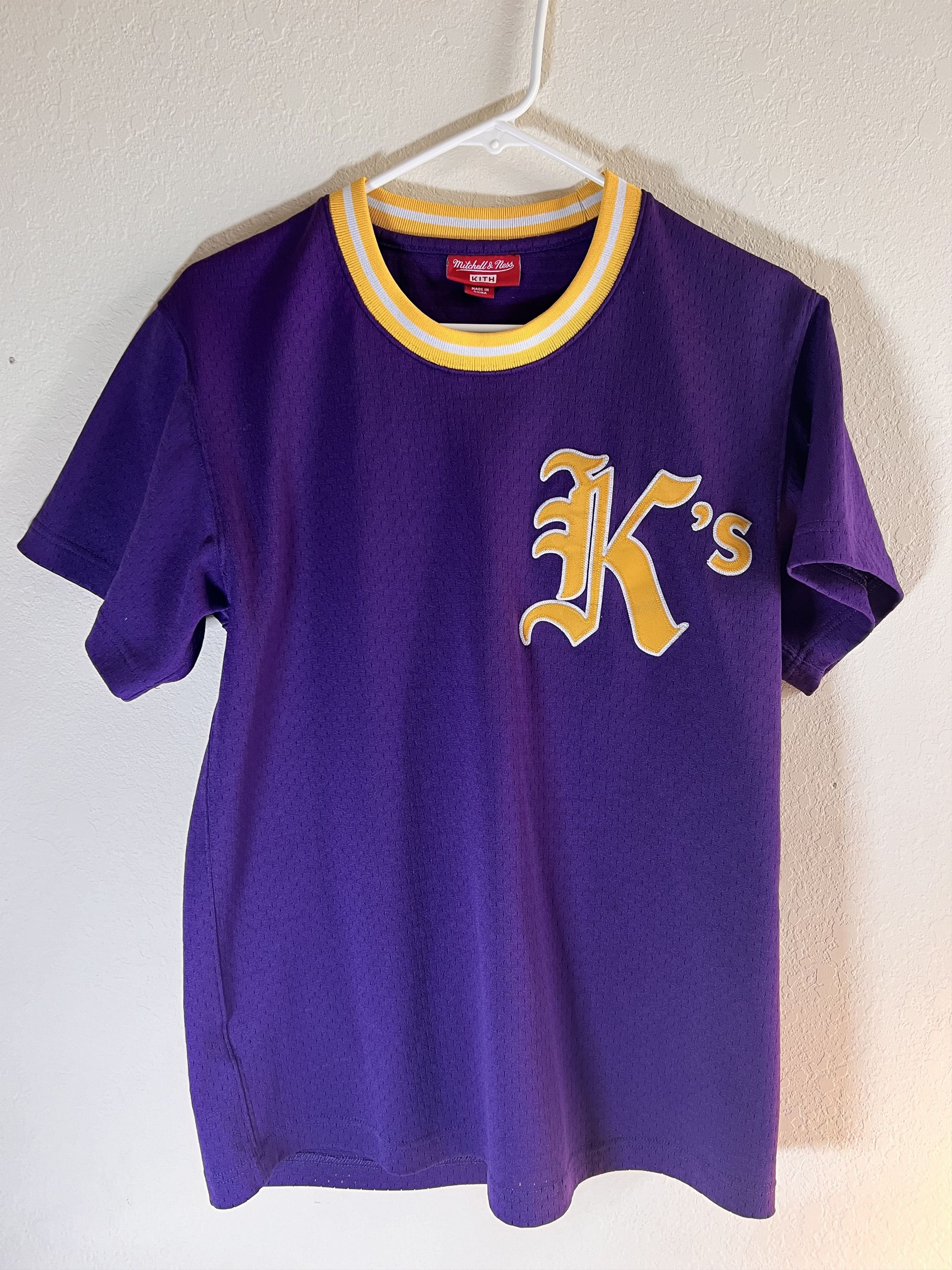 Kith x Mitchell & Ness Batting Practice Jersey Los Angeles