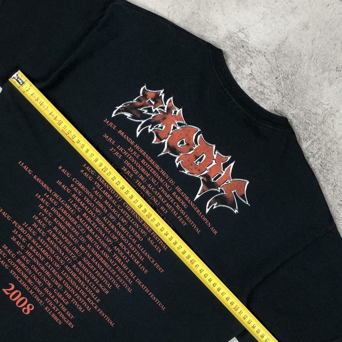 Vintage Vintage Exodus The Atrocity Exhibition Tour Tee Size US M / EU 48-50 / 2 - 15 Thumbnail