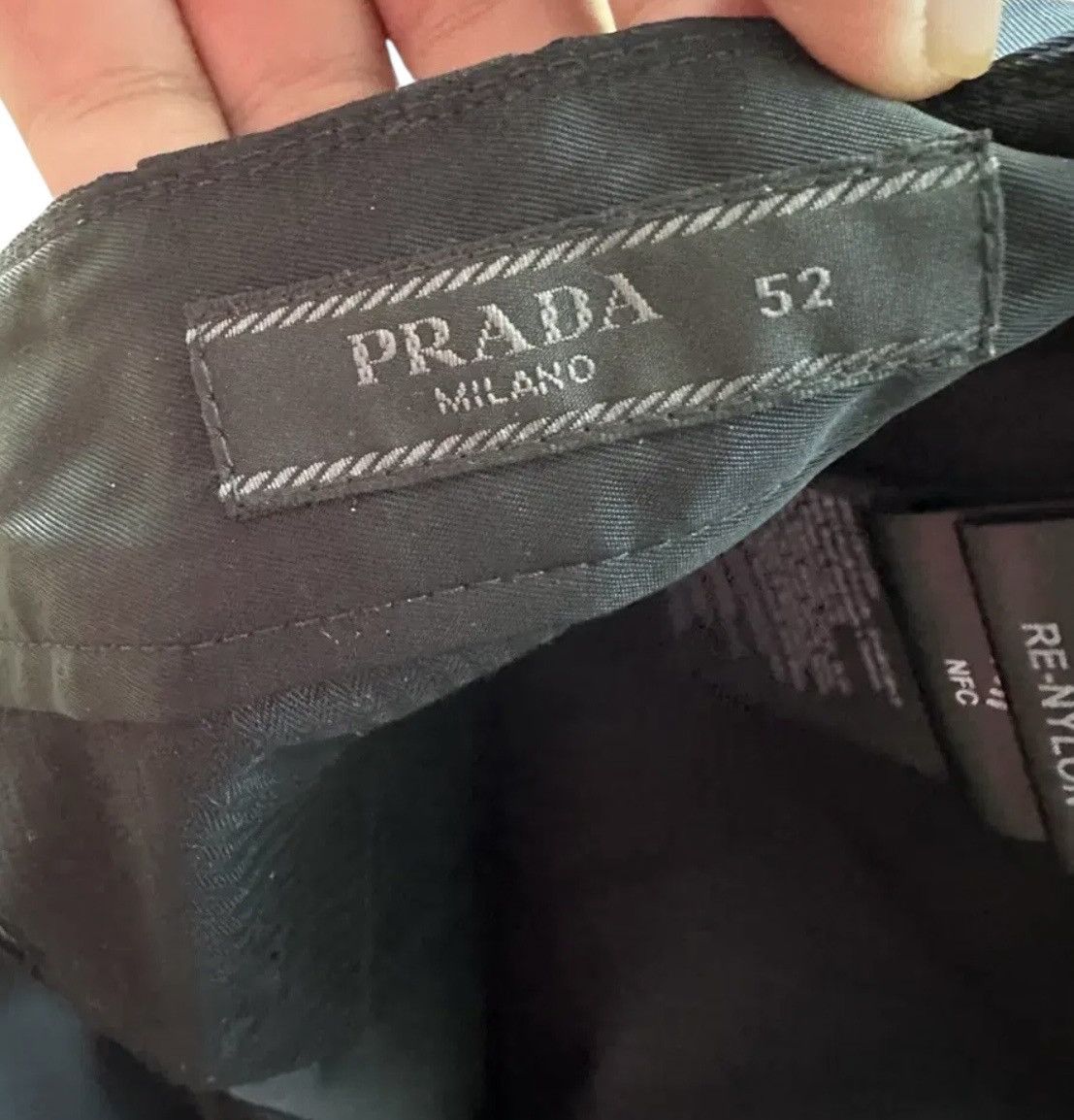 Prada Prada Re-Nylon Triangle Logo Track Pants Size US 36 / EU 52 - 5 Thumbnail
