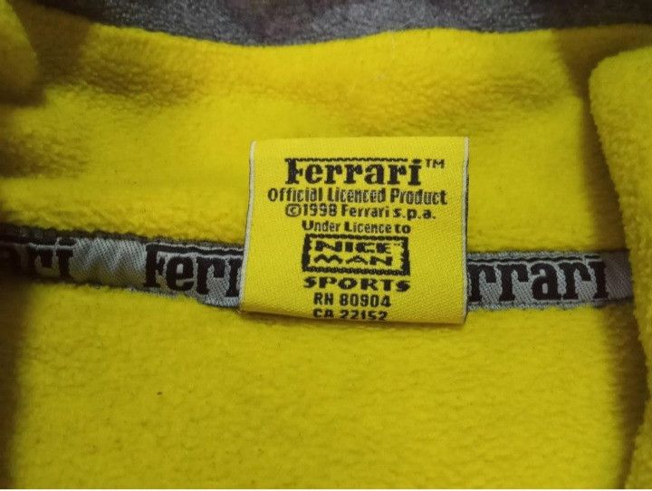 Ferrari Ferrari Half Zipper Fleece Sweater Size US S / EU 44-46 / 1 - 8 Thumbnail