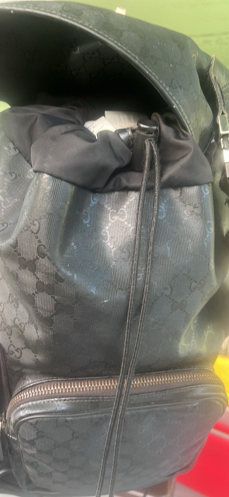 Gucci Gg Gucci back pack authentic huge Size ONE SIZE - 7 Thumbnail