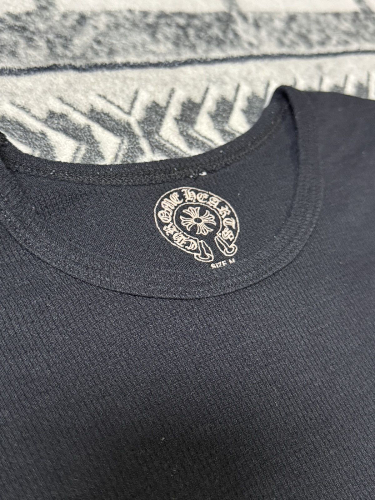 Chrome Hearts RARE! FLORAL SCROLL THERMAL LONG SLEEVE Size US M / EU 48-50 / 2 - 10 Thumbnail
