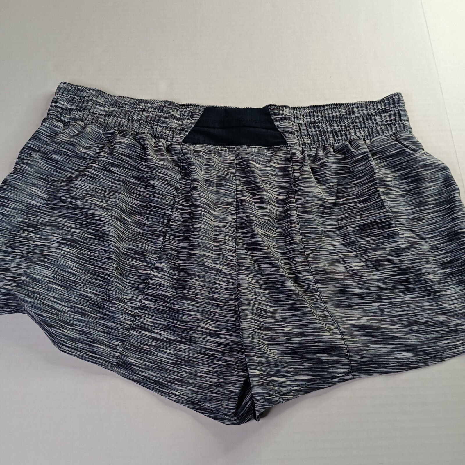 Nike Nike Womens Dri-FIT 3" Brief-Lined Shorts Gray Black Size XL Size 36" / US 14 / IT 50 - 6 Thumbnail