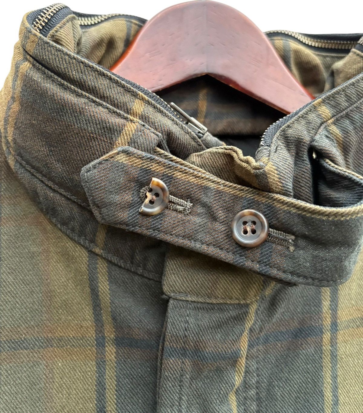PPFM Ppfm Detachable Tartan Bondage Jacket Size US S / EU 44-46 / 1 - 5 Thumbnail