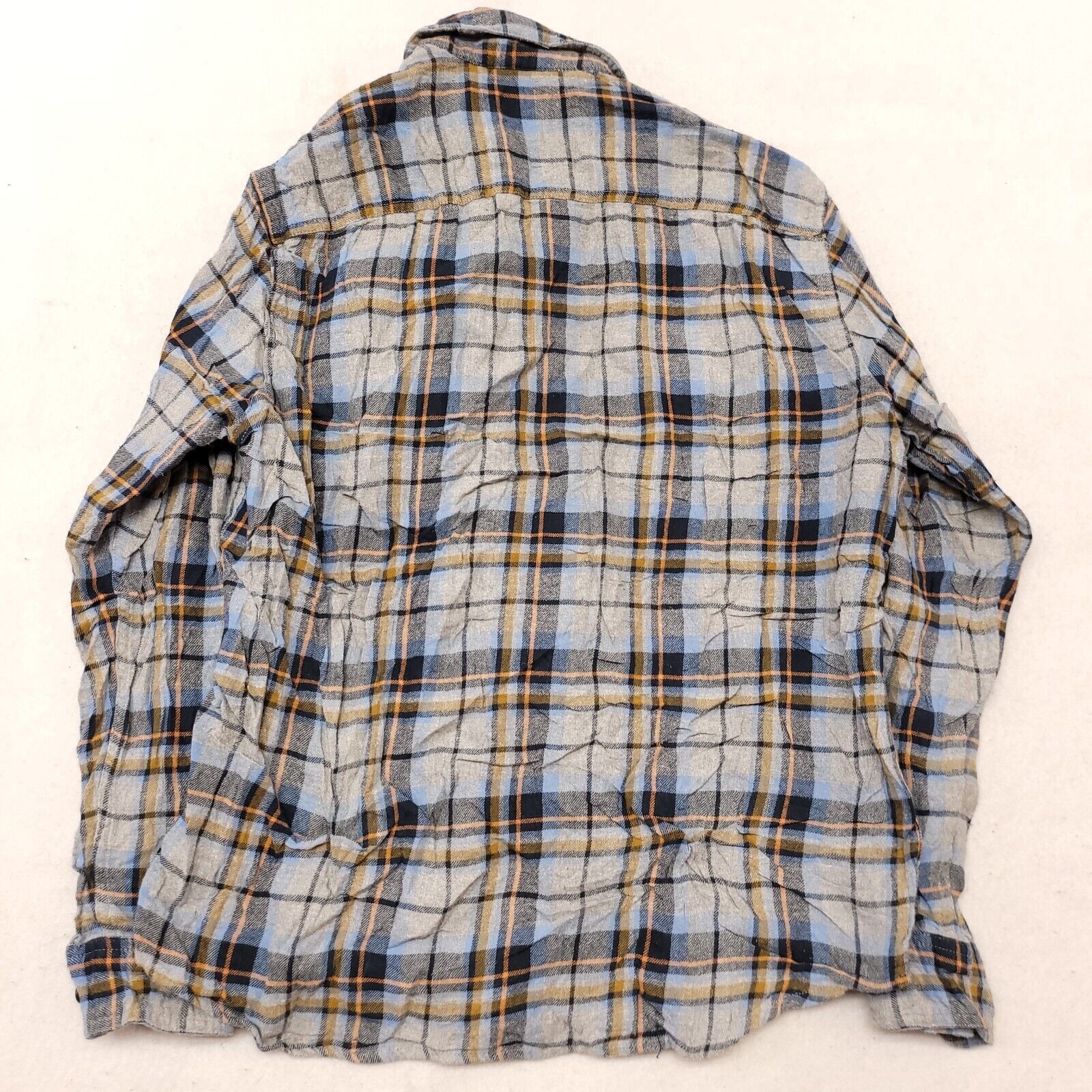 Sonoma Sonoma Madras Flannel Casual Shirt Mens Size Medium M Gray Size US M / EU 48-50 / 2 - 10 Thumbnail