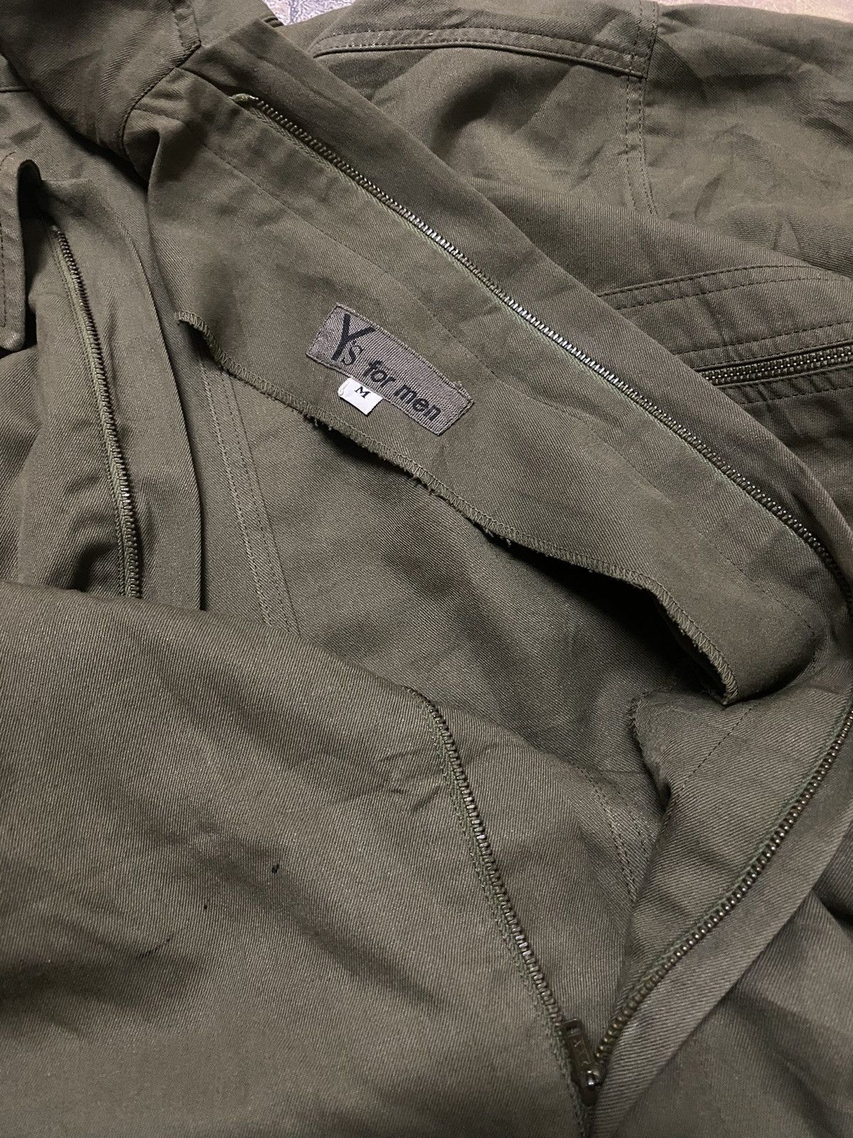 Y's for Men × Yohji Yamamoto Vintage Y's For Men Distressed Shirt Size US M / EU 48-50 / 2 - 12 Thumbnail