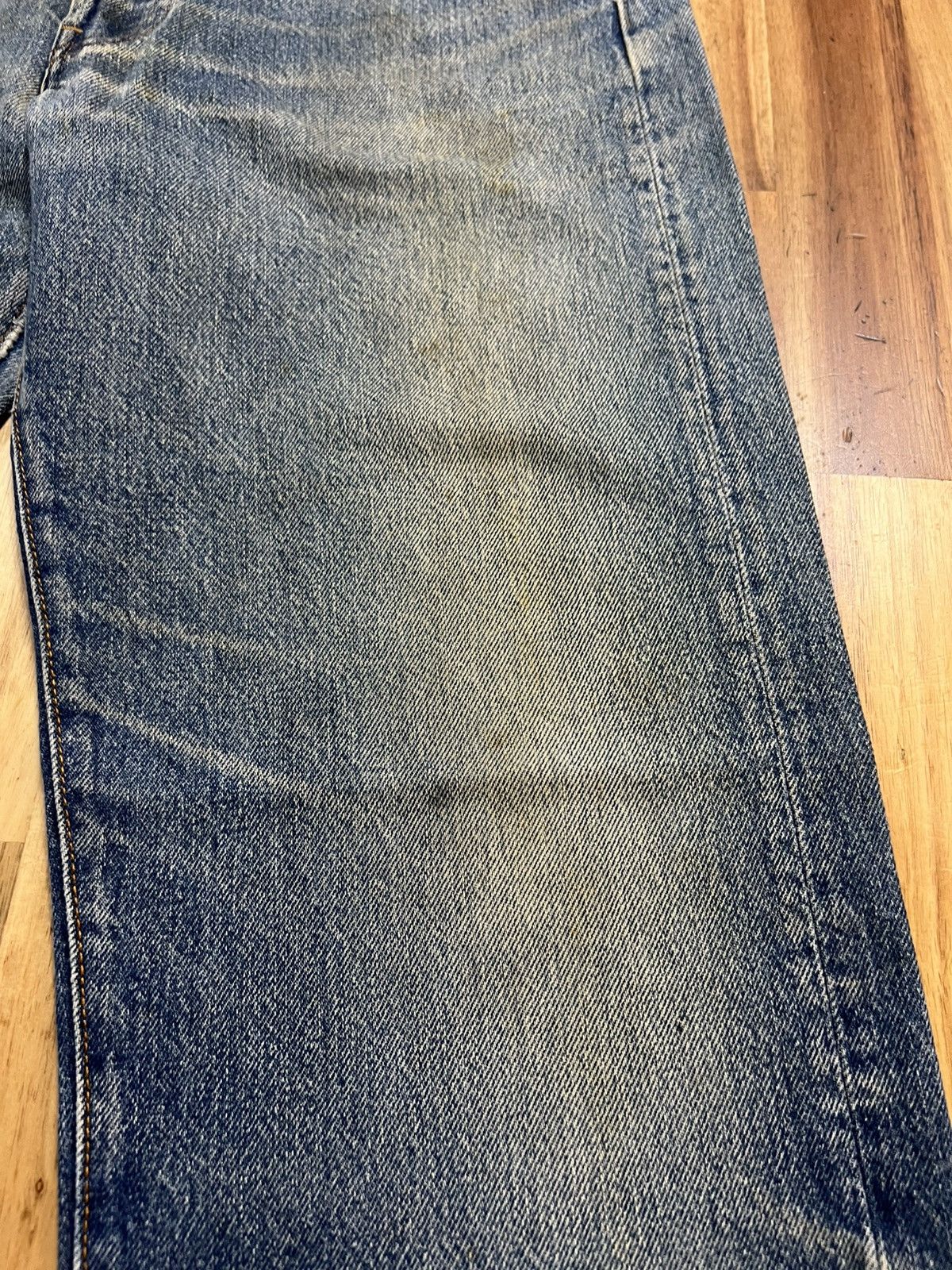 Levi's Vintage Levis 501XX Small E Distressed Denim Jeans Size US 32 / EU 48 - 5 Thumbnail