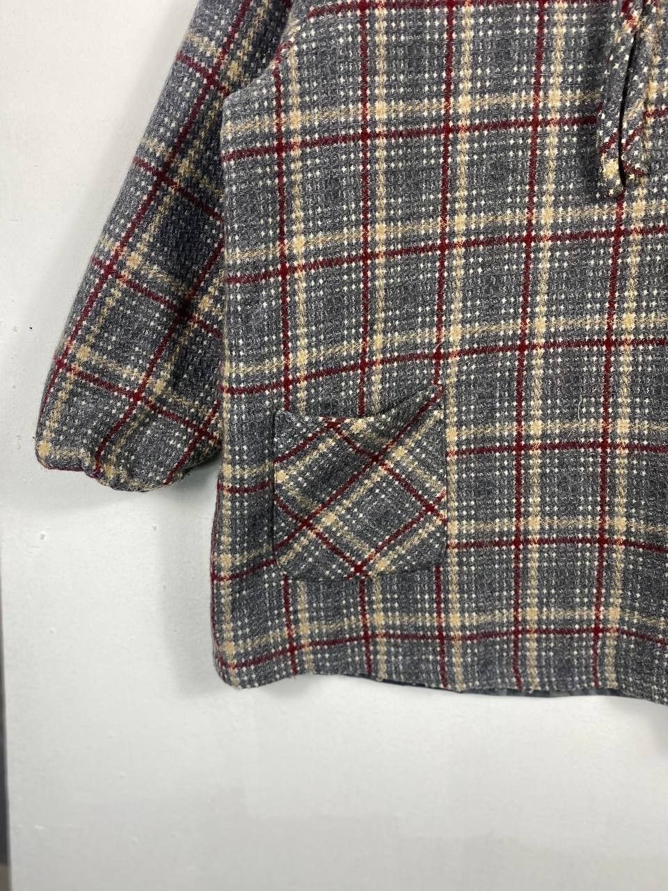 Japanese Brand vintage japanese brand wool blouse nice design Size L / US 10 / IT 46 - 3 Thumbnail