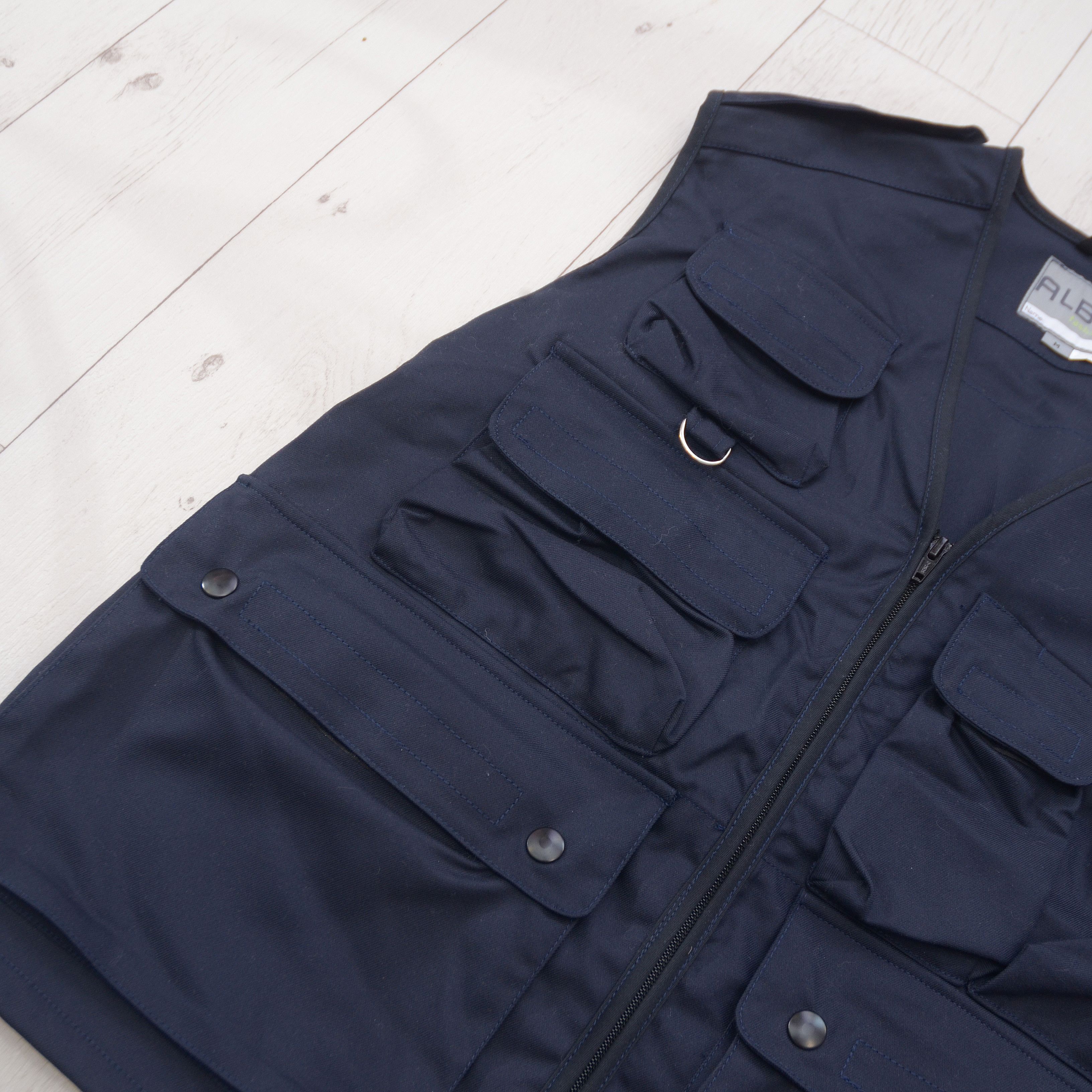 Vintage Multi Pockets Cargo Vest Sleeveless Jacket Work sz M Y2K Size US M / EU 48-50 / 2 - 5 Thumbnail