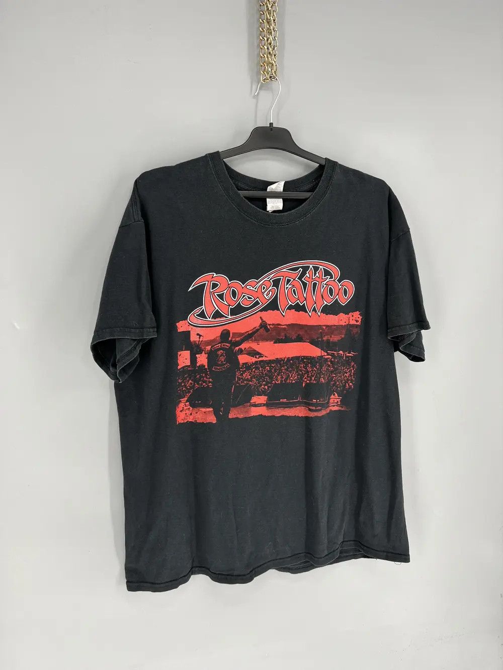Band Tees Vintage 2018 y2k Rose Tattoo Blood Brothers Euro Tour Size US XL / EU 56 / 4 - 2 Thumbnail