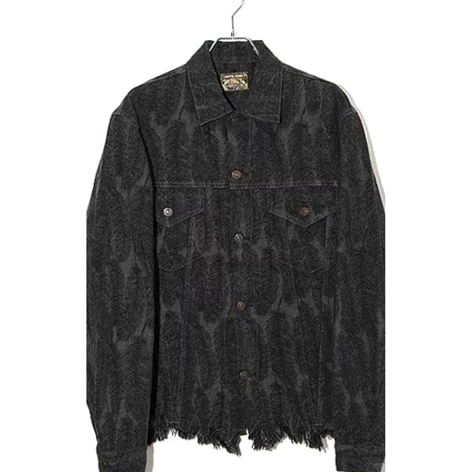 Kapital KAPITAL Denim JACKET Size 5 Black Cotton 12oz MAGPIE 3rd Excellent Condition Size US S / EU 44-46 / 1 - 2 Thumbnail