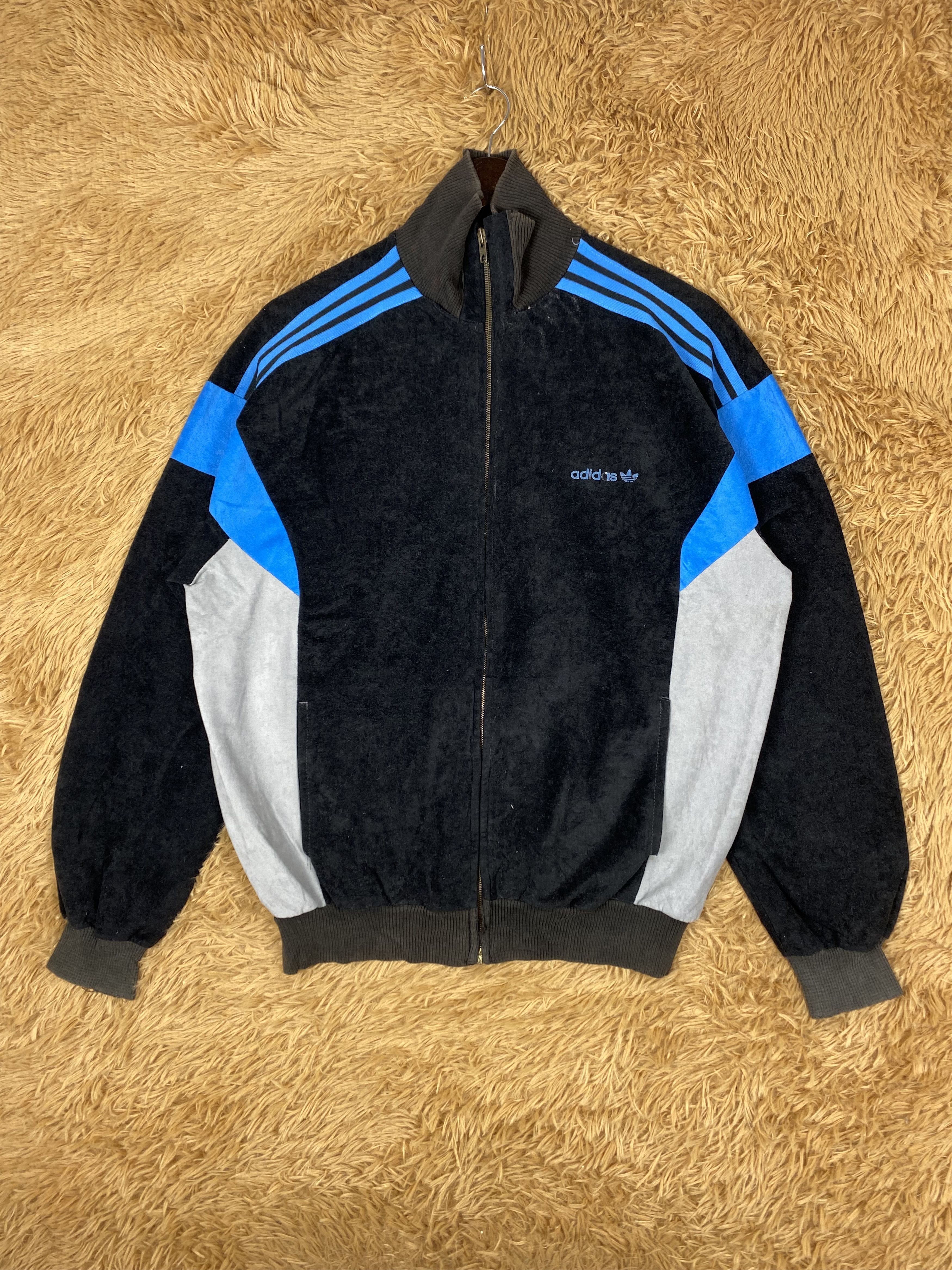 Adidas Vintage Adidas OG Trefoil 3 Stripe Jacket DJ0059 Size US S / EU 44-46 / 1 - 1 Thumbnail
