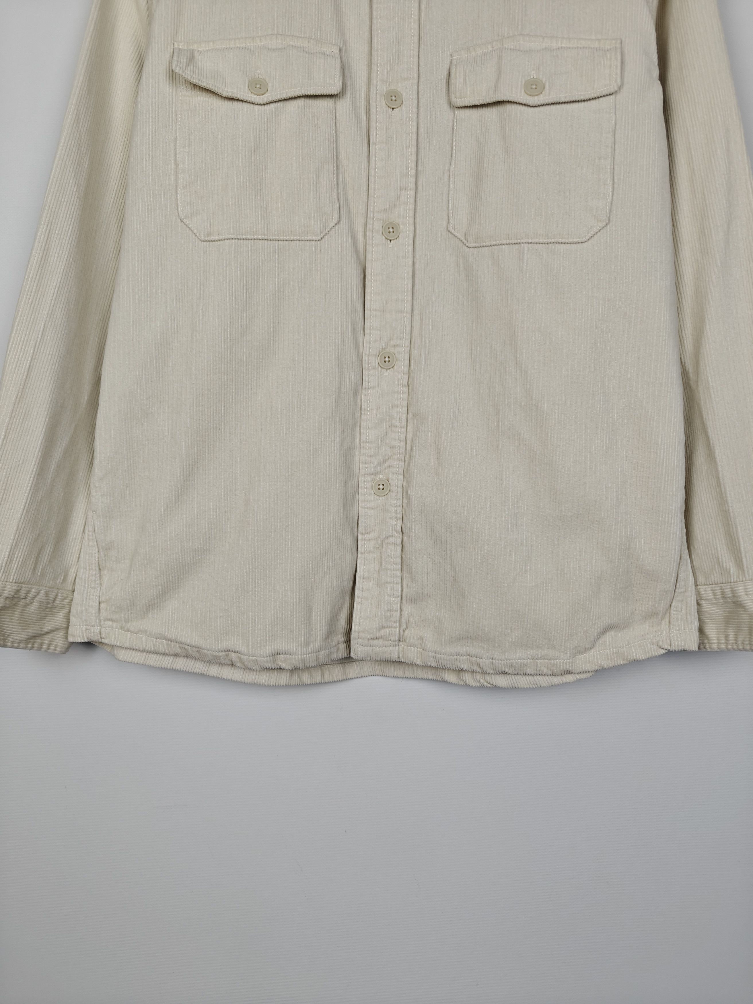 Uniqlo Uniqlo Corduroy Jacket Beige Button Collared size M Size US M / EU 48-50 / 2 - 3 Thumbnail