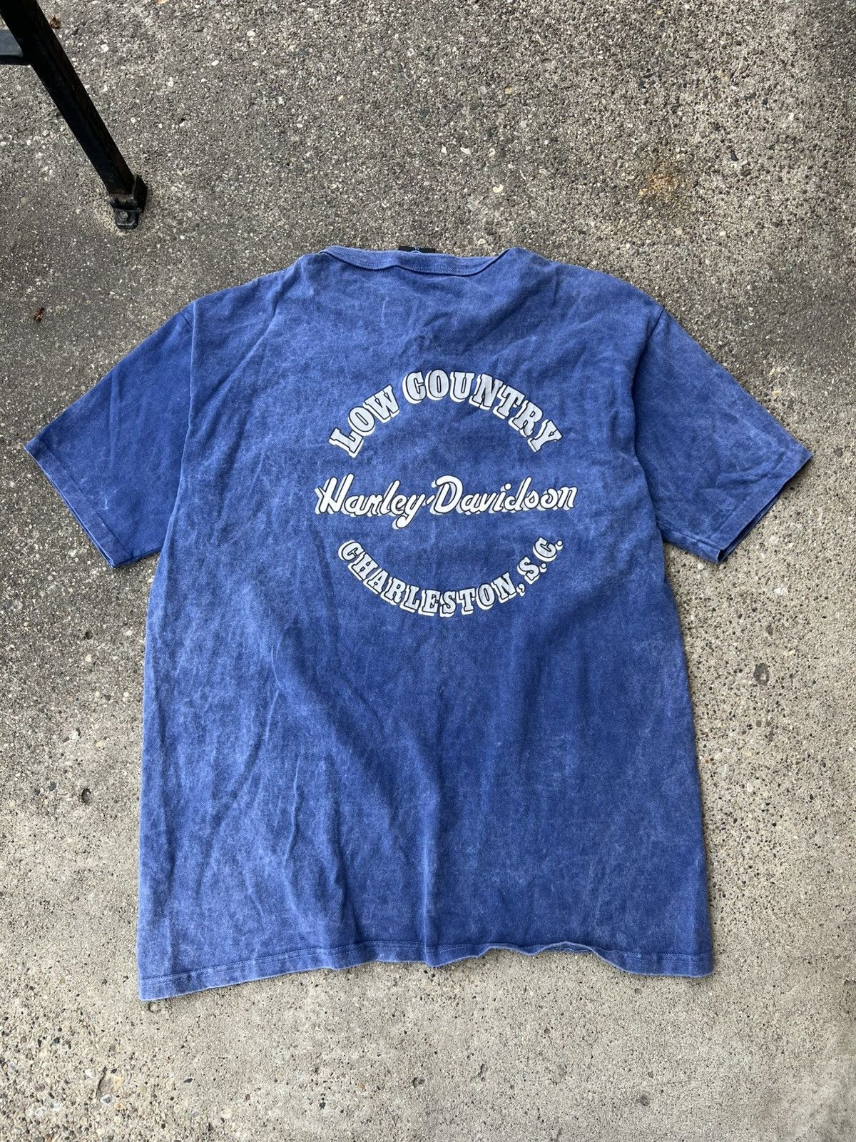 Harley Davidson × Vintage Vintage 1990s Single Stitch Harley Davidson Shirt XL Size US XL / EU 56 / 4 - 1 Thumbnail