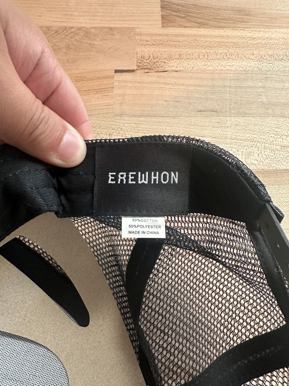 Vintage Erewhon Trucker Hat - Black Size ONE SIZE - 3 Thumbnail
