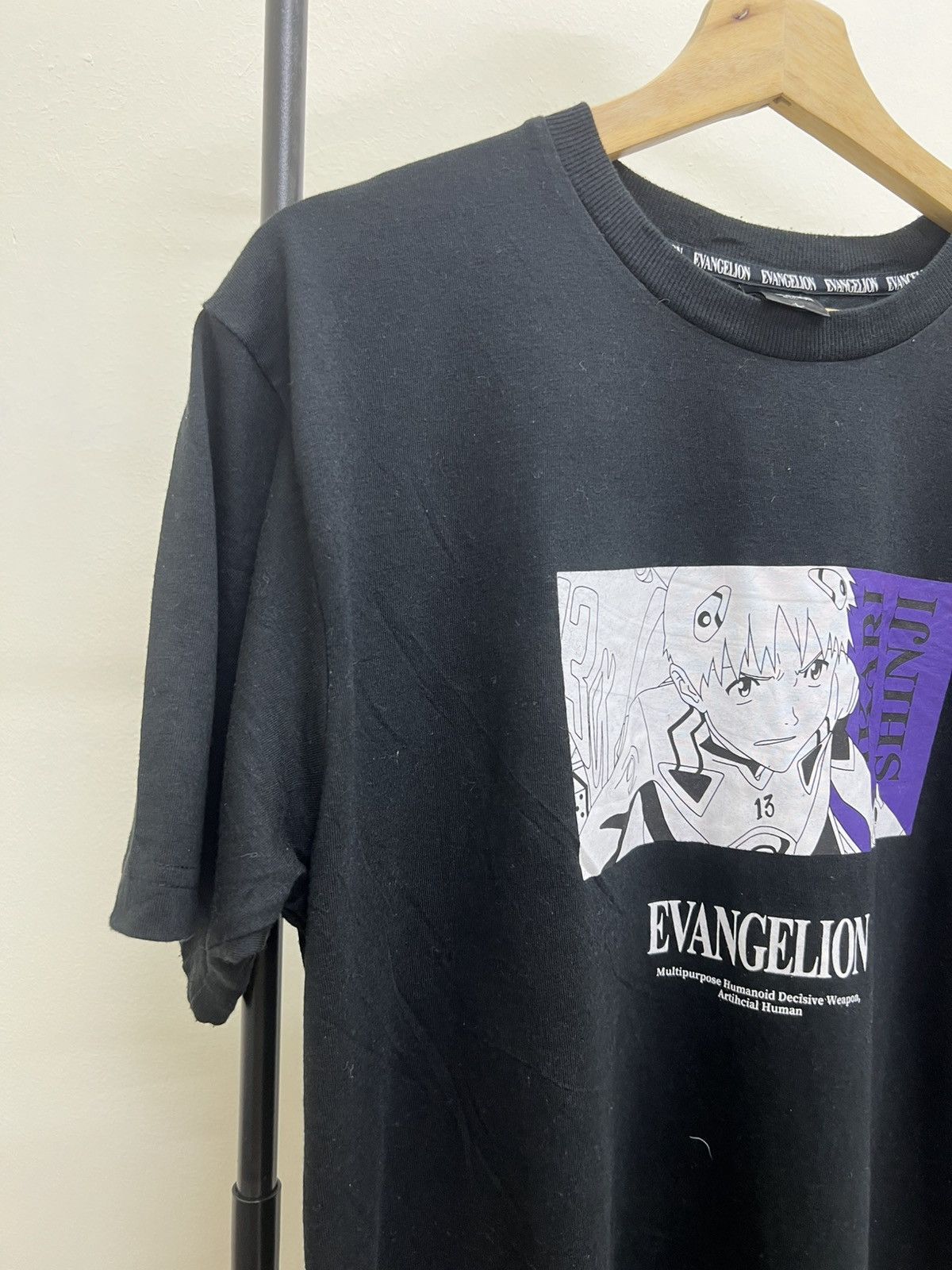 Anime Japan Anime Eva Neon Genesis Evangelion Humanoid Ikari Tee Size US L / EU 52-54 / 3 - 2 Thumbnail