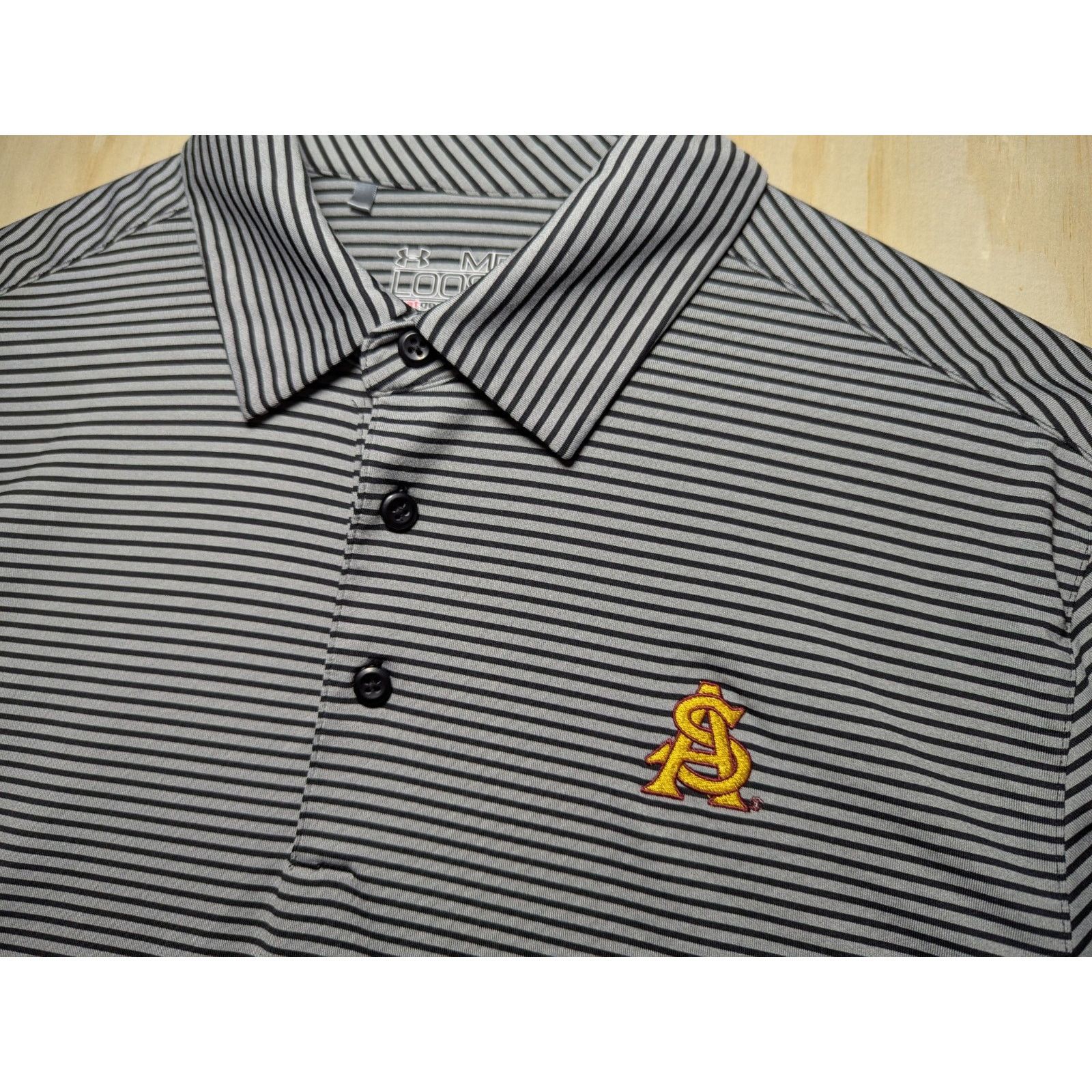 Under Armour Under Armour Men's Medium ASU Arizona State Sun Devils Polo Size US M / EU 48-50 / 2 - 5 Thumbnail