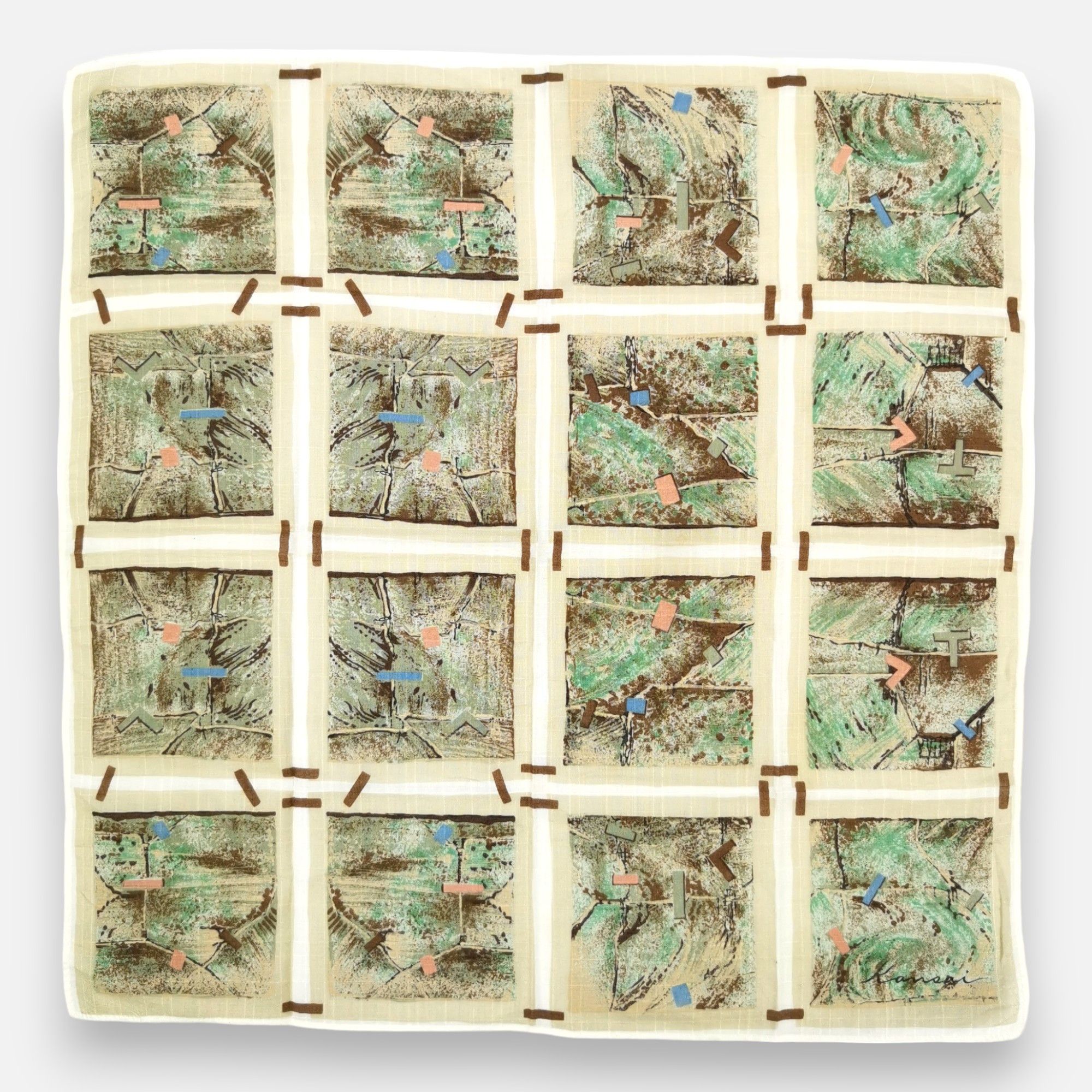 Kansai Yamamoto × Vintage Vintage Kansai Handkerchief Pocket Square Bandana Size ONE SIZE - 2 Thumbnail