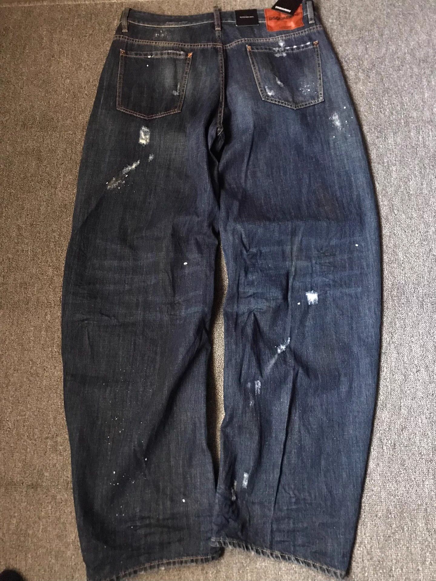 Dsquared2 DSQUARED2 50 Vintage Distressed Patches Sashiko Denim Size US 34 / EU 50 - 2 Thumbnail