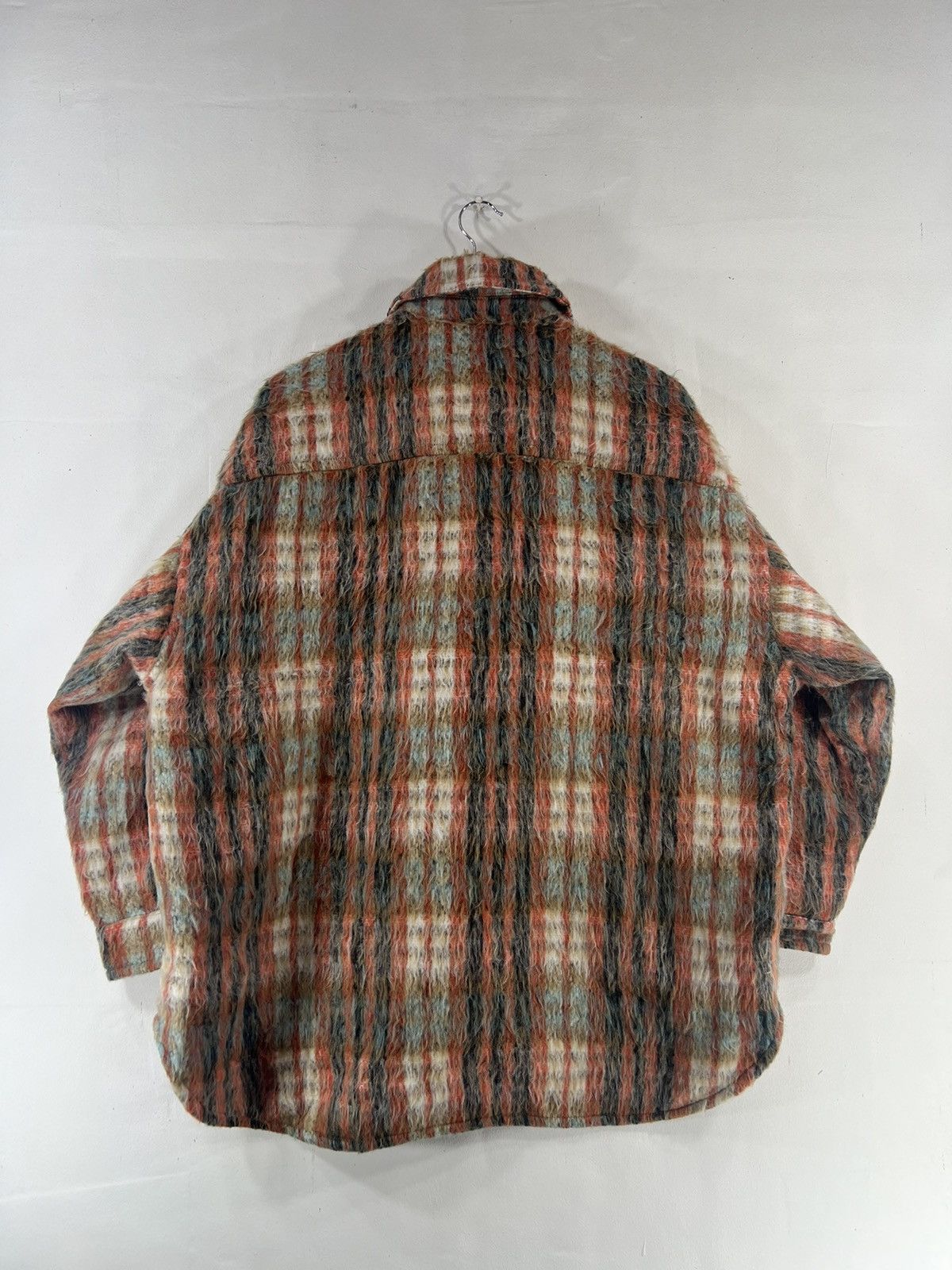 Japanese Brand Vintage Rare Design Mohair Button ups jacket Size US XXL / EU 58 / 5 - 2 Thumbnail