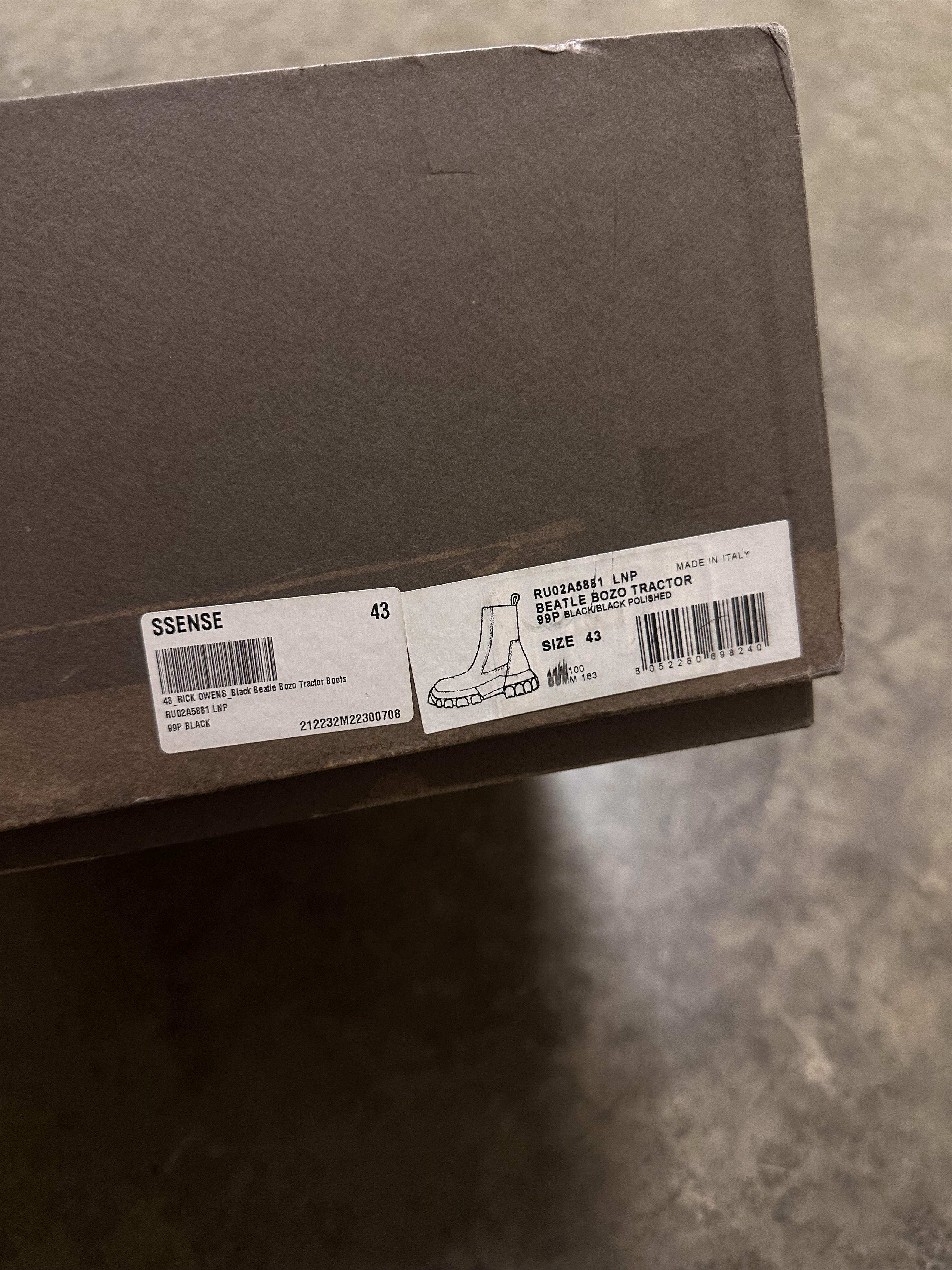 Rick Owens Rick Owens Polished Bozo Tractor Boots Size US 10 / EU 43 - 9 Thumbnail