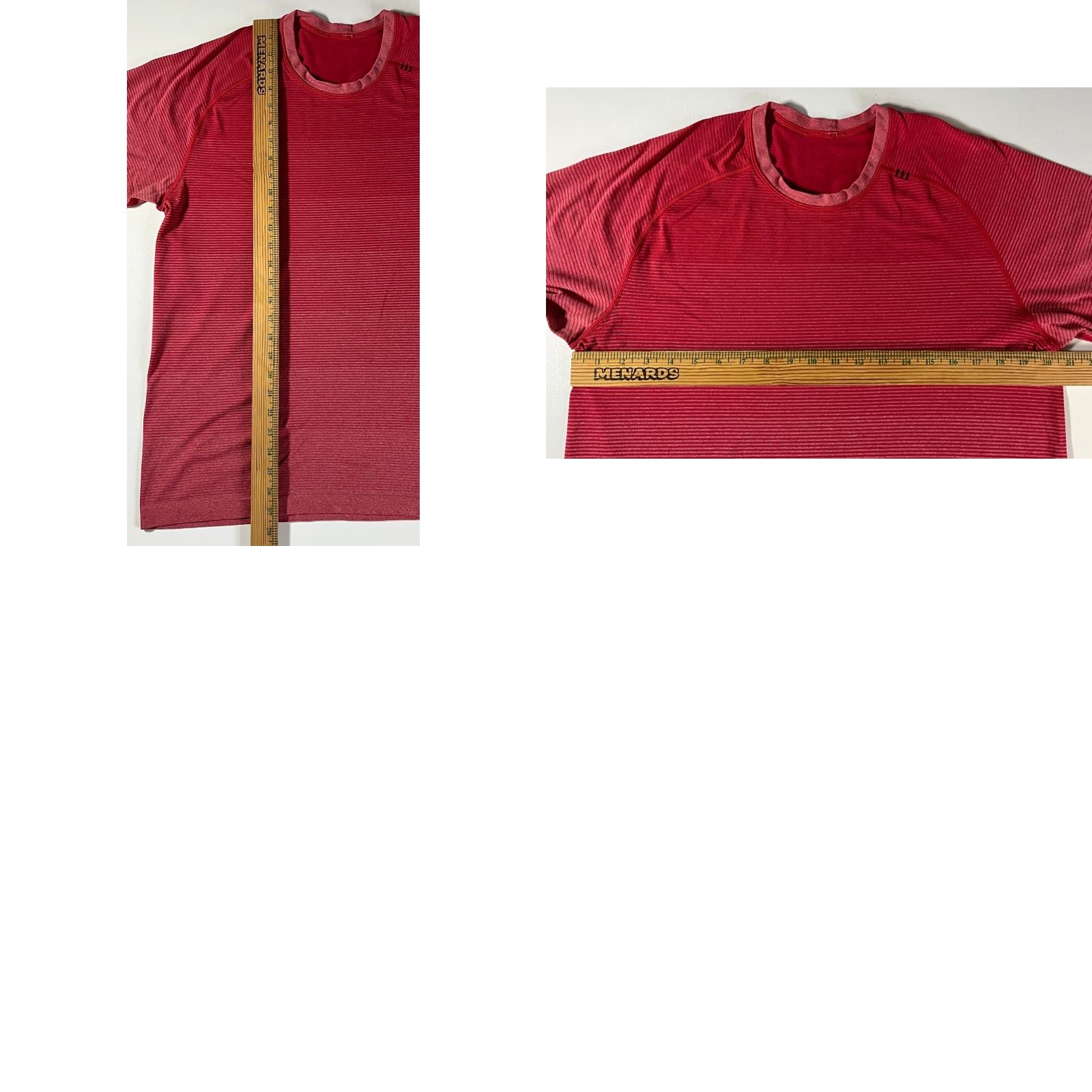 Lululemon VINTAGE Lululemon Metal Vent Tech T-Shirt Men Red L Size US L / EU 52-54 / 3 - 8 Thumbnail