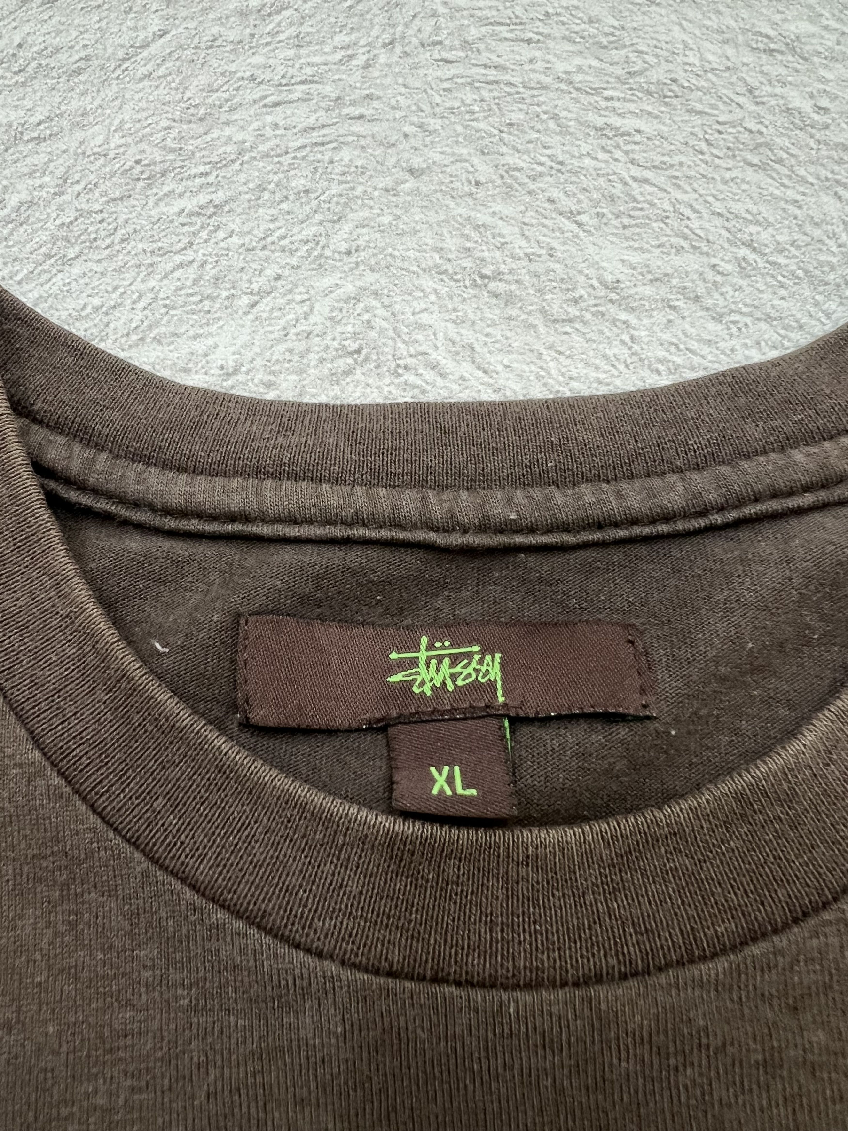 Stussy 90s Stussy Embroidery Iconic Logo Faded Tee y2k Size US L / EU 52-54 / 3 - 4 Thumbnail