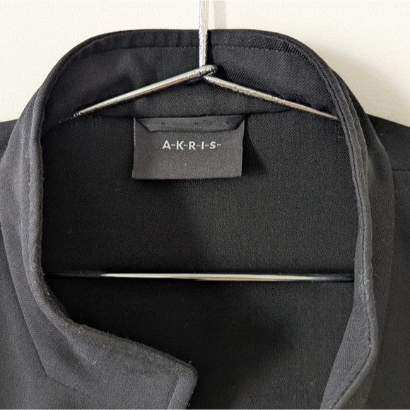 Akris Vintage Akris Mock Collar Button Loop Jacket Size XXL / US 16-18 / IT 52-54 - 3 Thumbnail