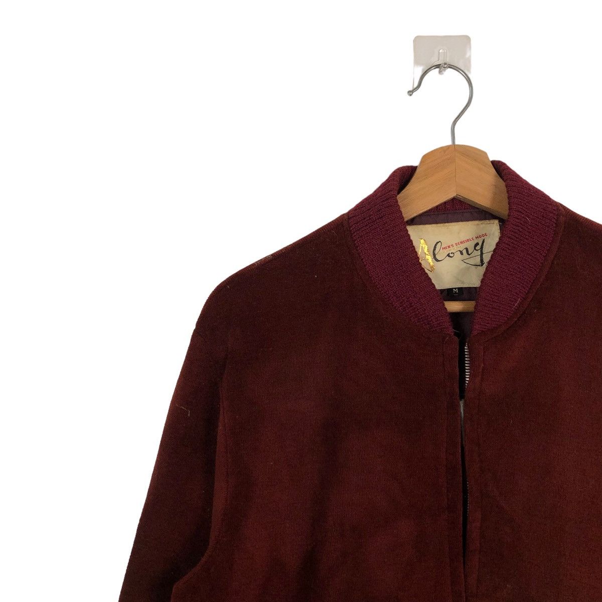 Japanese Brand VINTAGE SUEDE LEATHER CONG BOMBER ISSEY MIYAKE DESIGN Size US M / EU 48-50 / 2 - 6 Thumbnail