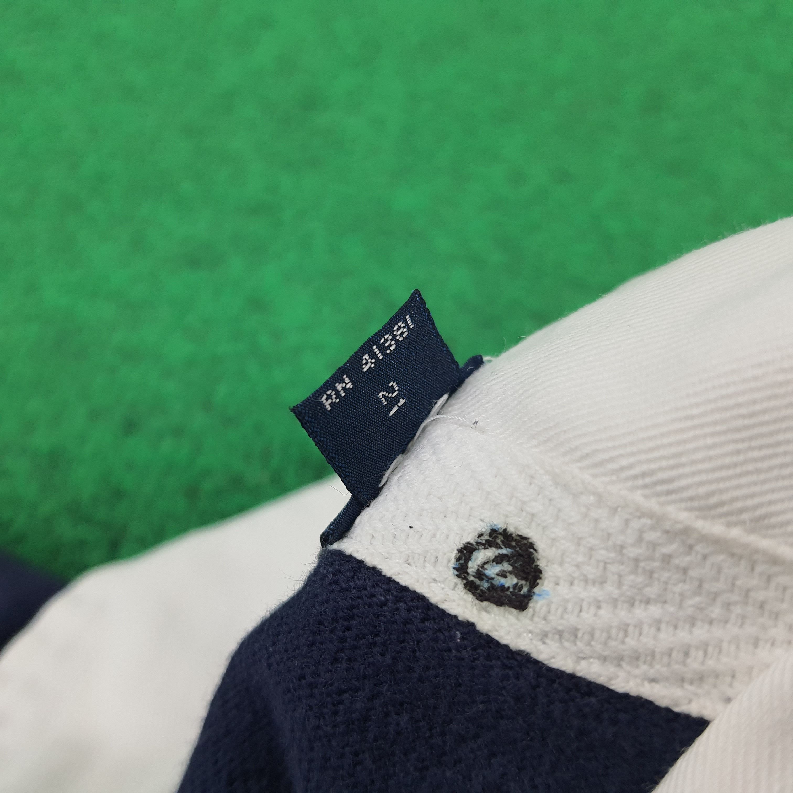 Polo Ralph Lauren Vintage Polo Ralph Lauren Striped Rugby Sweatshirt E1N17 Size US L / EU 52-54 / 3 - 6 Thumbnail