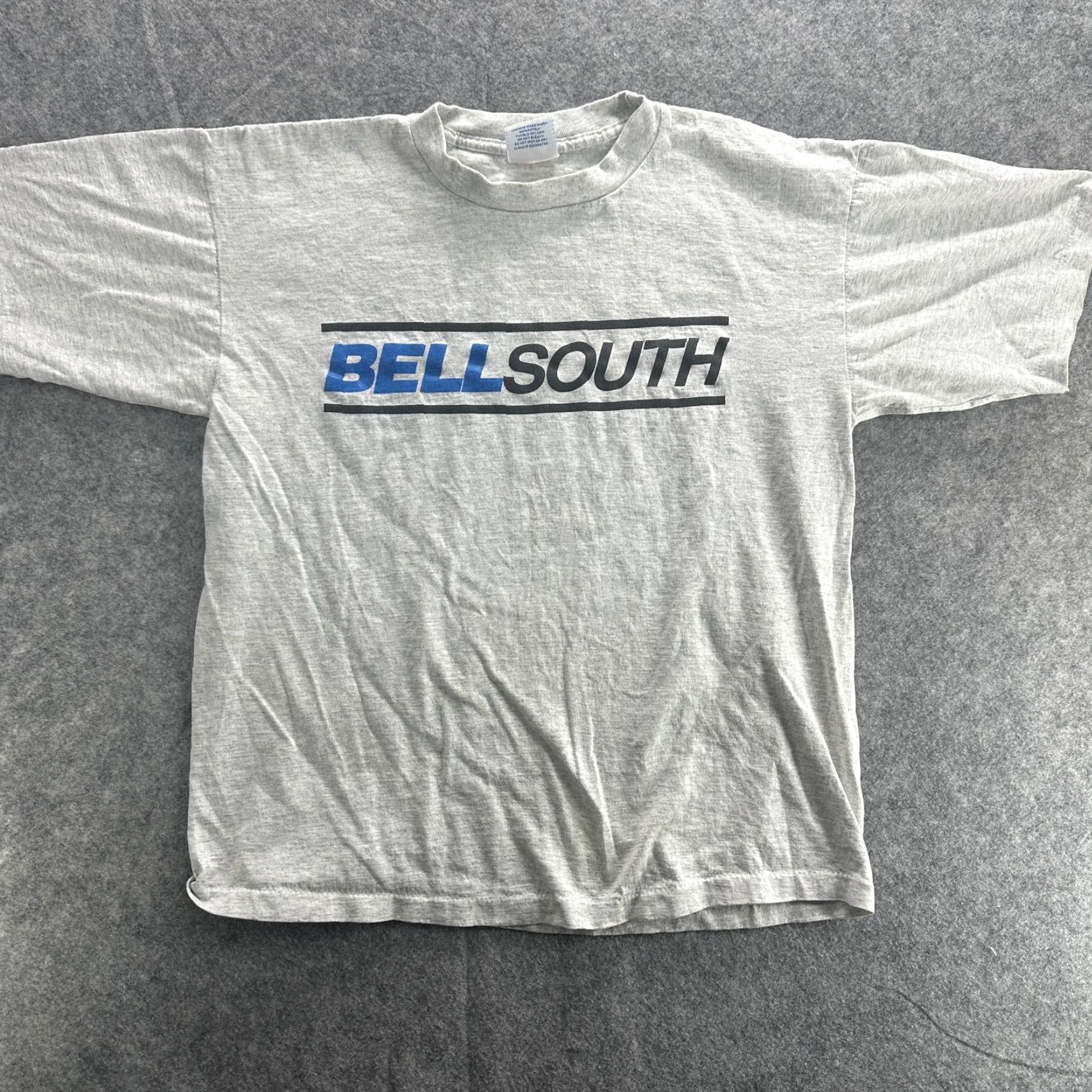 Vintage VINTAGE BellSouth Shirt Mens Large Gray 90s Advertising Promo Tee Crew Neck Short Sleeve Graphic Print United States Mens Size US L / EU 52-54 / 3 - 2 Thumbnail
