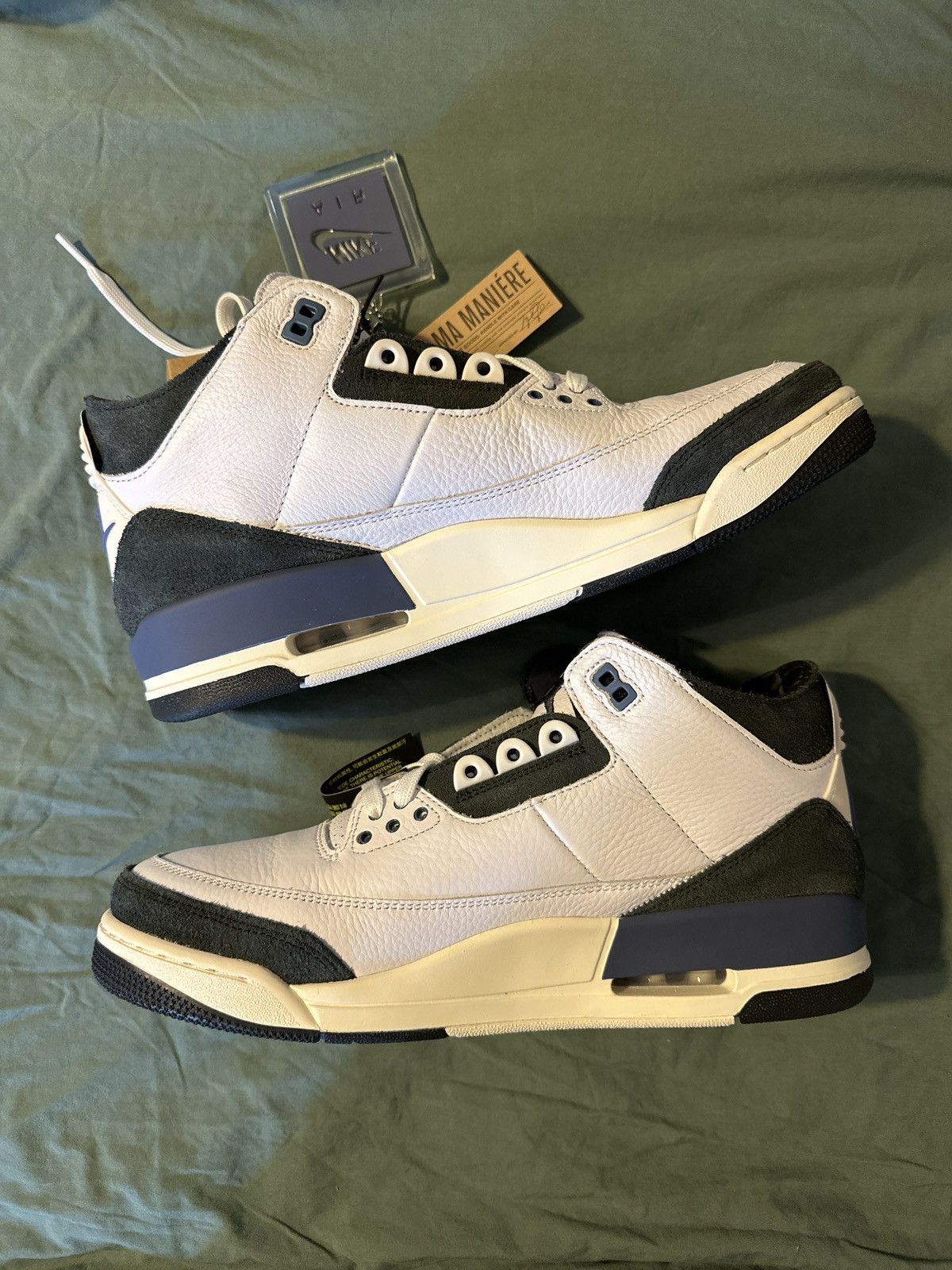 A Ma Maniere × Jordan Brand Jordan 3 Retro SP x A Ma Maniere (Diffused Blue/Size 11.5 M) Size US 11.5 / EU 44-45 - 8 Thumbnail