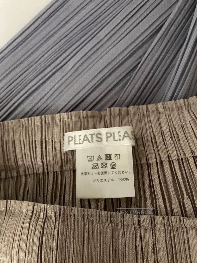 Issey Miyake Issey Miyake size:3 Blue Pants Size 31" - 4 Thumbnail