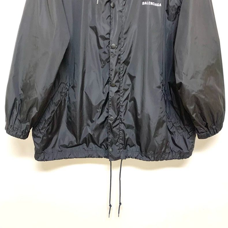 Balenciaga Balenciaga size 36 Black Coach Jacket Size S / US 4 / IT 40 - 4 Thumbnail
