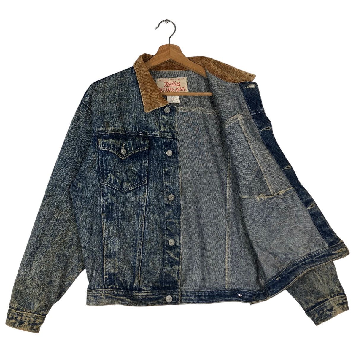 Japanese Brand 🔥90’s Vintage Denim Chore Jacket Octopus Army Issey Miyake Size US M / EU 48-50 / 2 - 8 Thumbnail