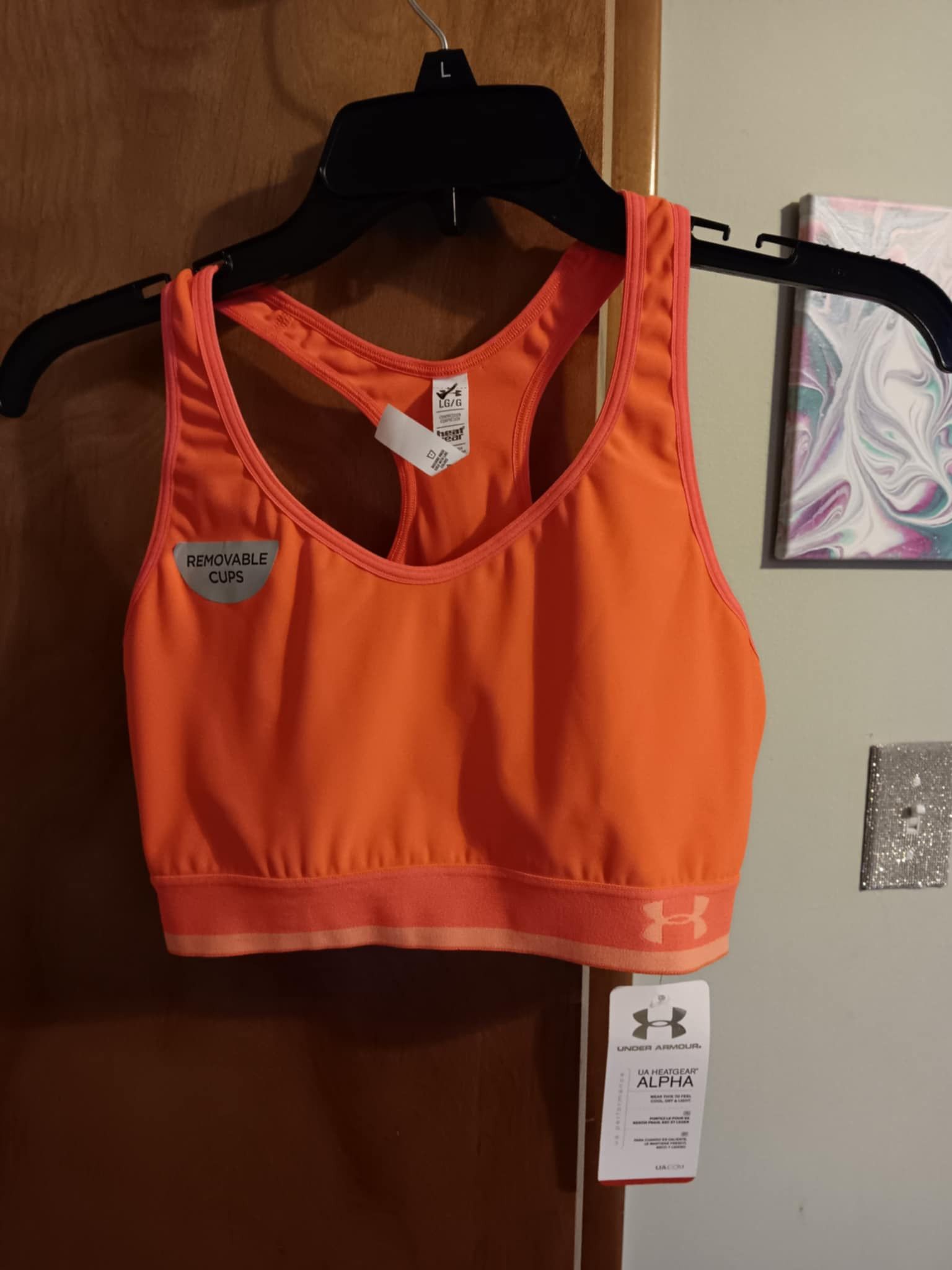 Under Armour NWT Under Armour Sports Bra Size Large Size ONE SIZE - 1 Preview