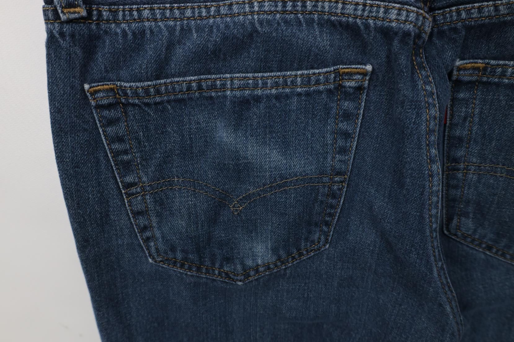 Levi's Vintage Y2K Levis 527 Slim Flared Bootcut Denim Jeans Blue Size US 34 / EU 50 - 14 Thumbnail