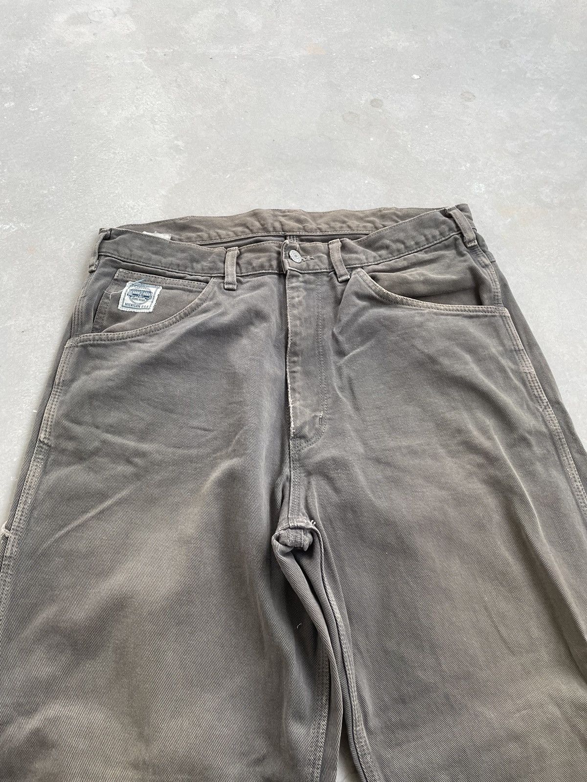 Carhartt VINTAGE CARHARTT WELL WORN CARPENTER PANT Size US 34 / EU 50 - 3 Thumbnail