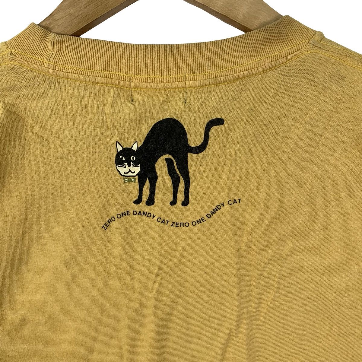 Vintage Vintage ZERO ONE DANDY CAT Cartoon Anime Tee Shirt Top Size M / US 6-8 / IT 42-44 - 8 Thumbnail