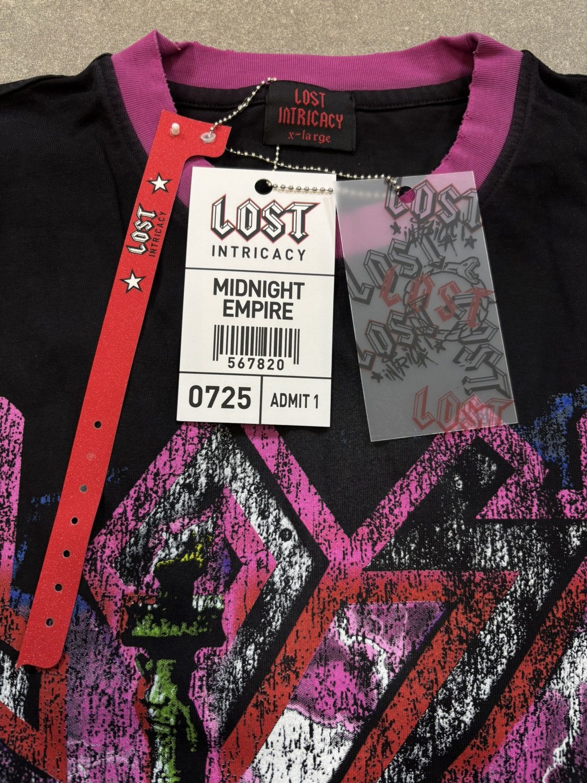 LOST INTRICACY Lost Intricacy Dark Torch T-Shirt, Black Size US XL / EU 56 / 4 - 10 Thumbnail