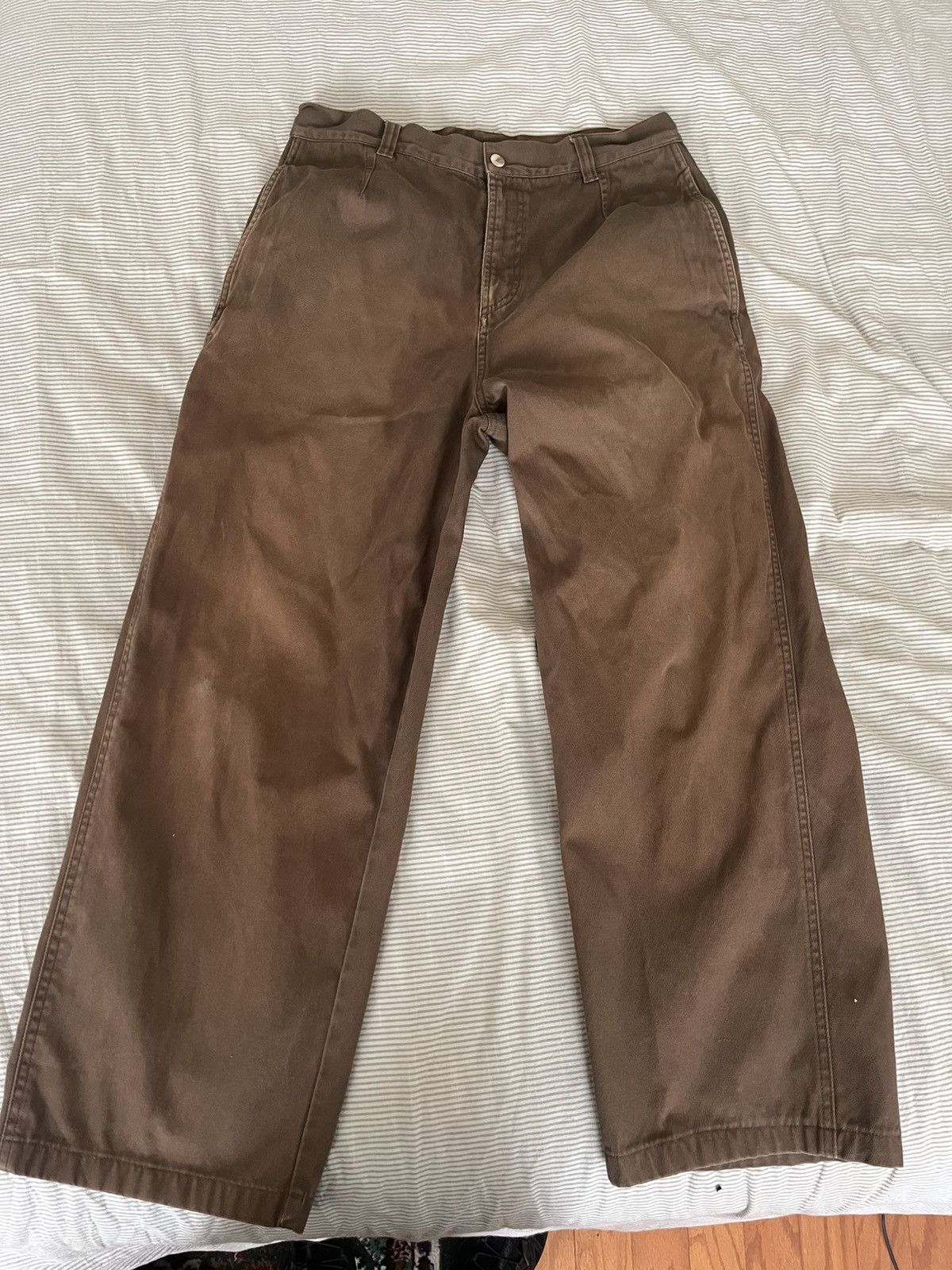 Stussy Stussy Floral Dye Work Pants Double Knee | Grailed